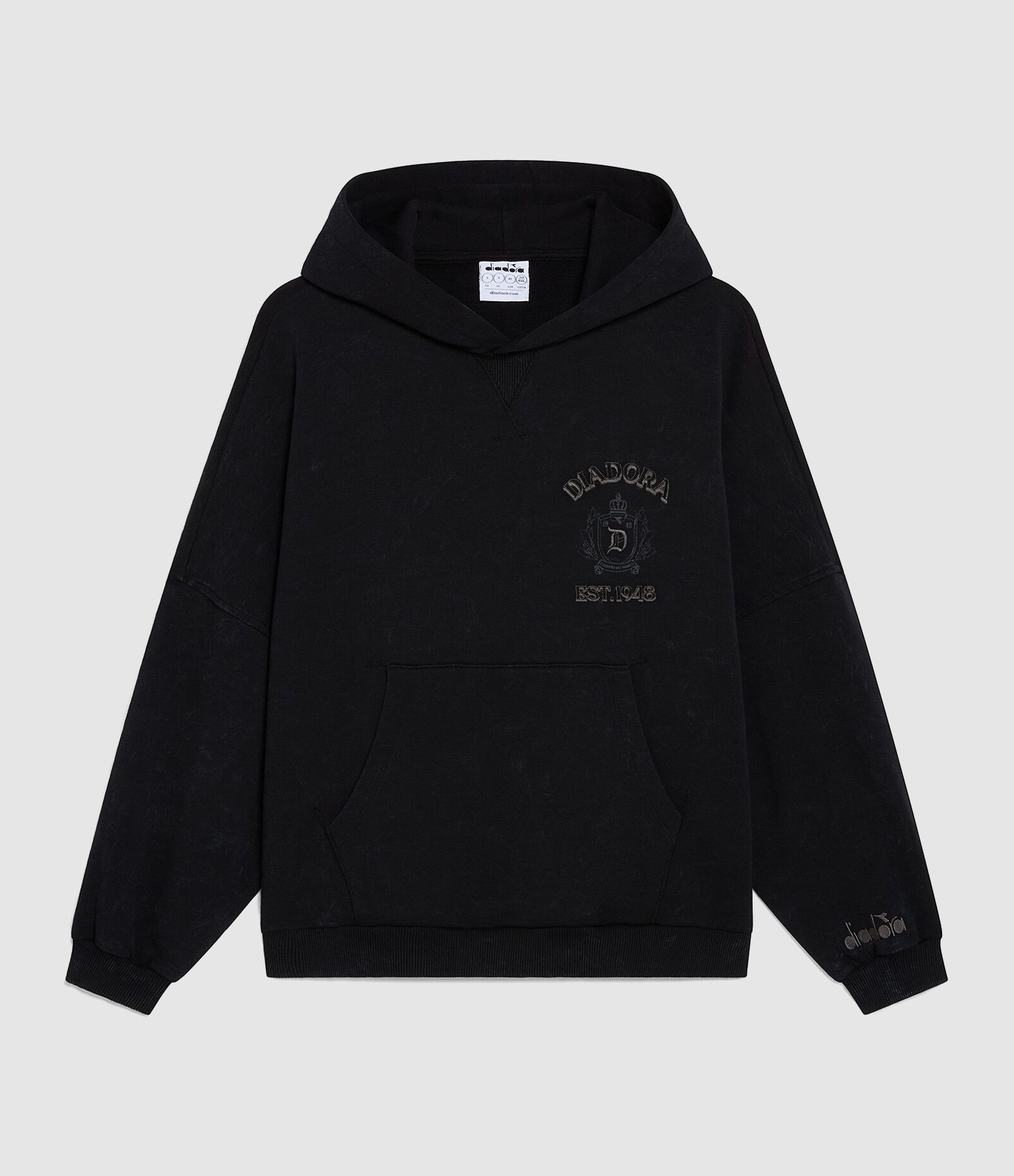 Sweatshirt Avenue Lab Nero Carbone