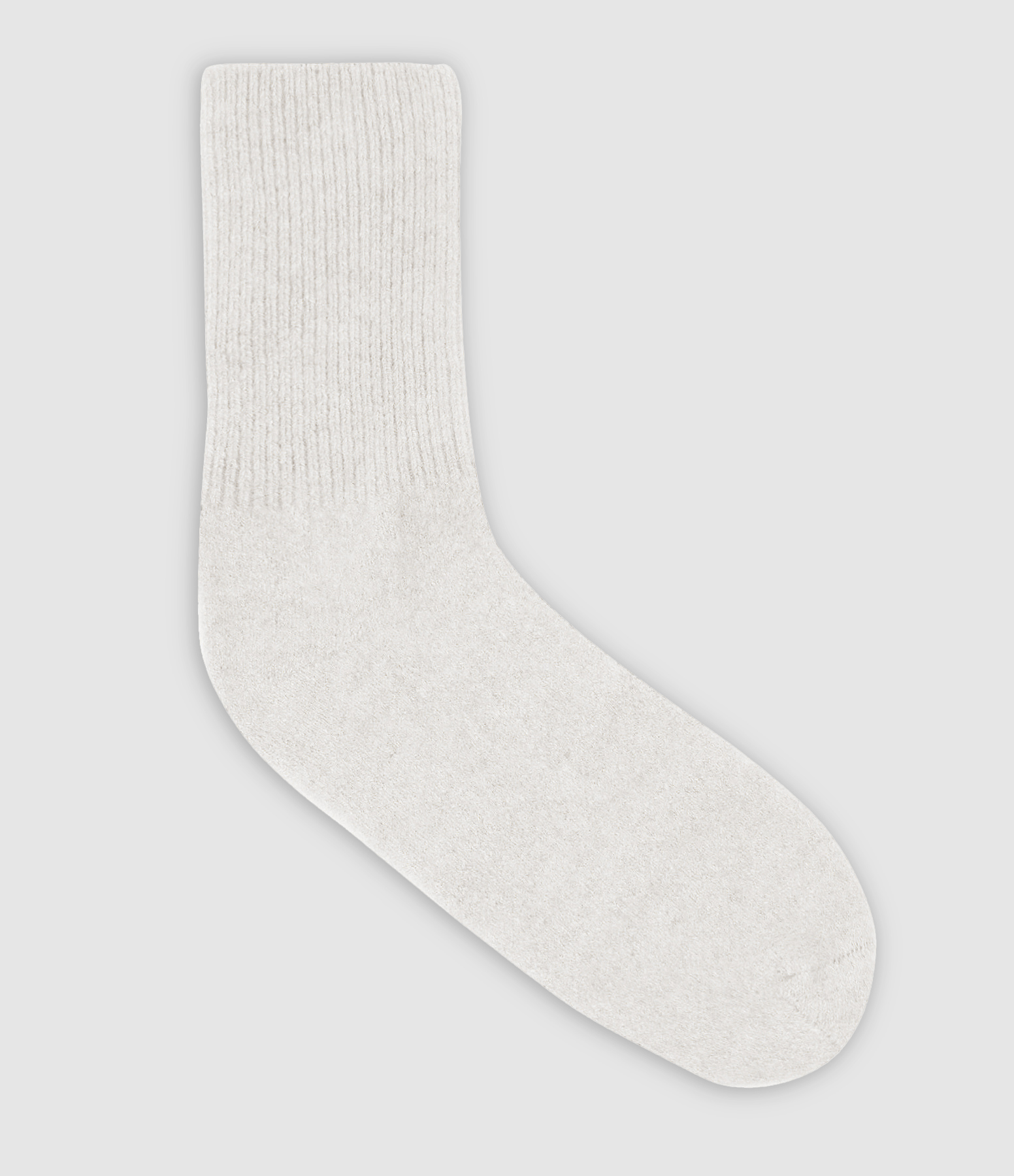Chaussettes Cachemire Blanc