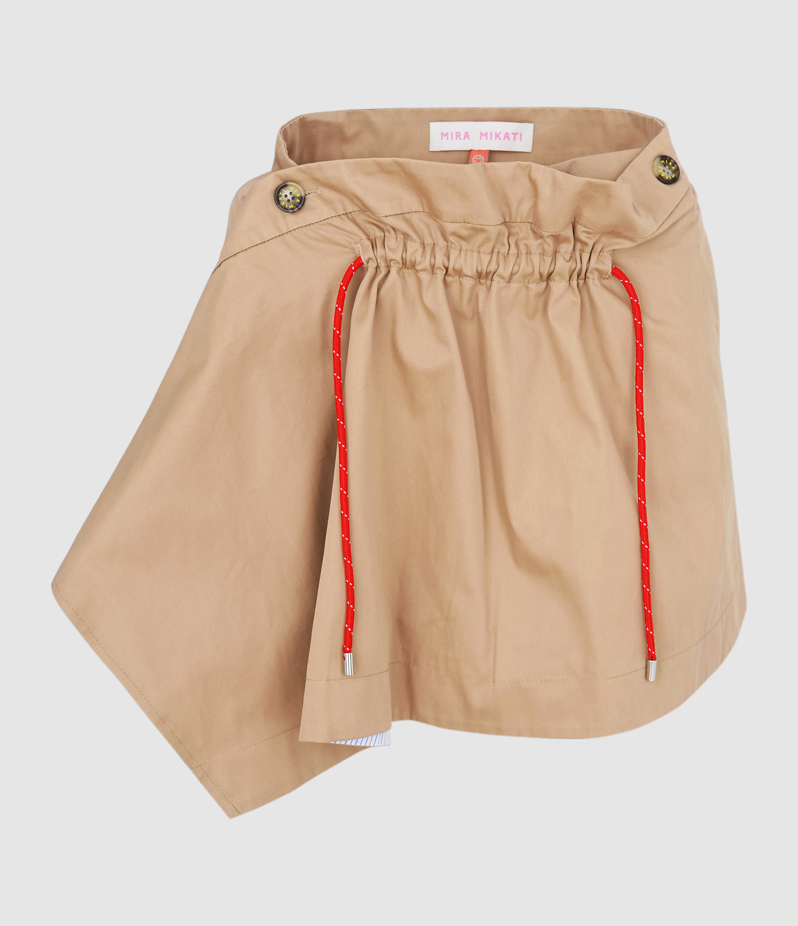 Jupe Trench With Paracord Tie Beige