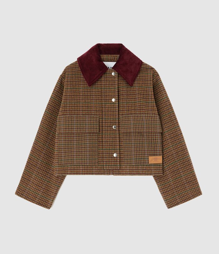 Veste Heavy Check Twill Multicolour