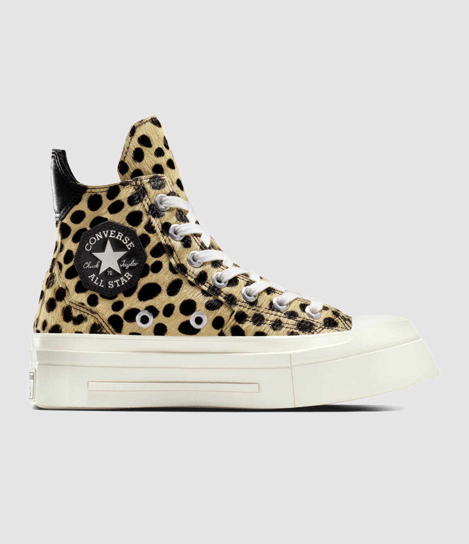 Baskets Chuck 70 De Luxe Squared Hi Black Egret Black