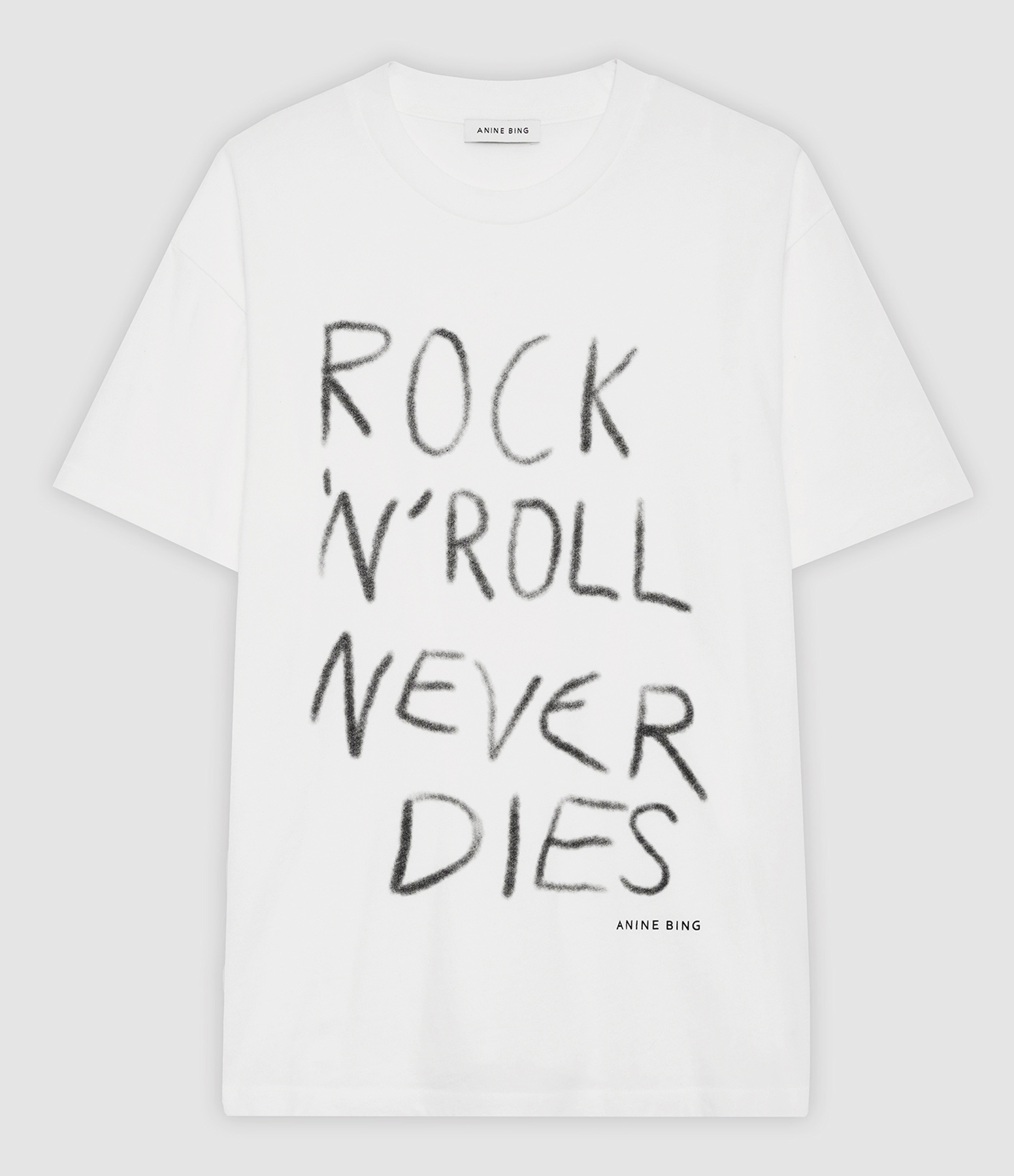 Tee-shirt Walker Rock N Roll Coton Ivoire