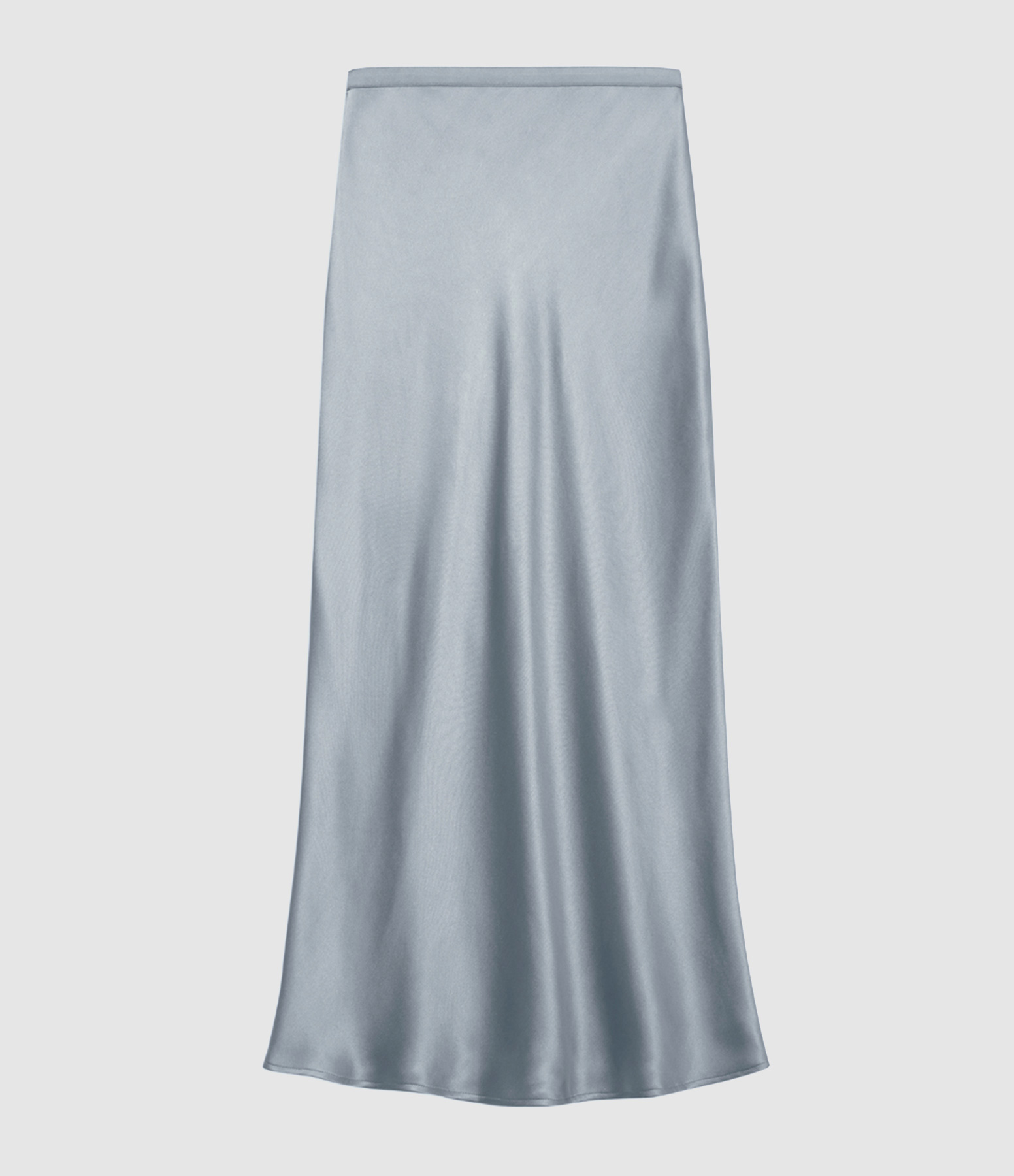 Jupe Longue Bar Silk Pastel Blue
