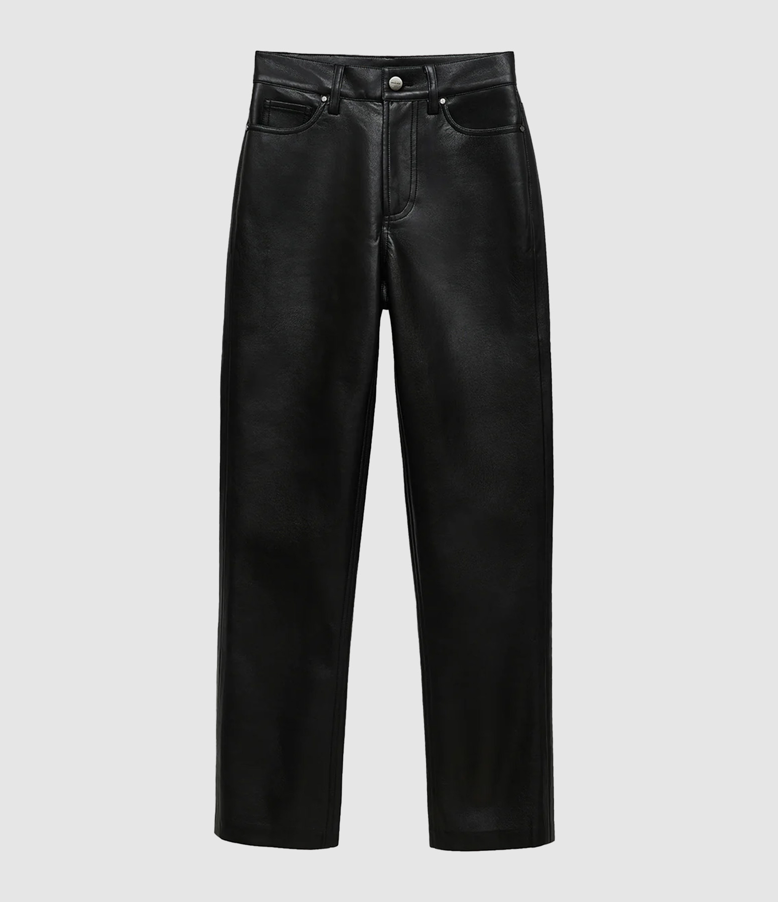 Pantalon Bruno Black Recycled Leather