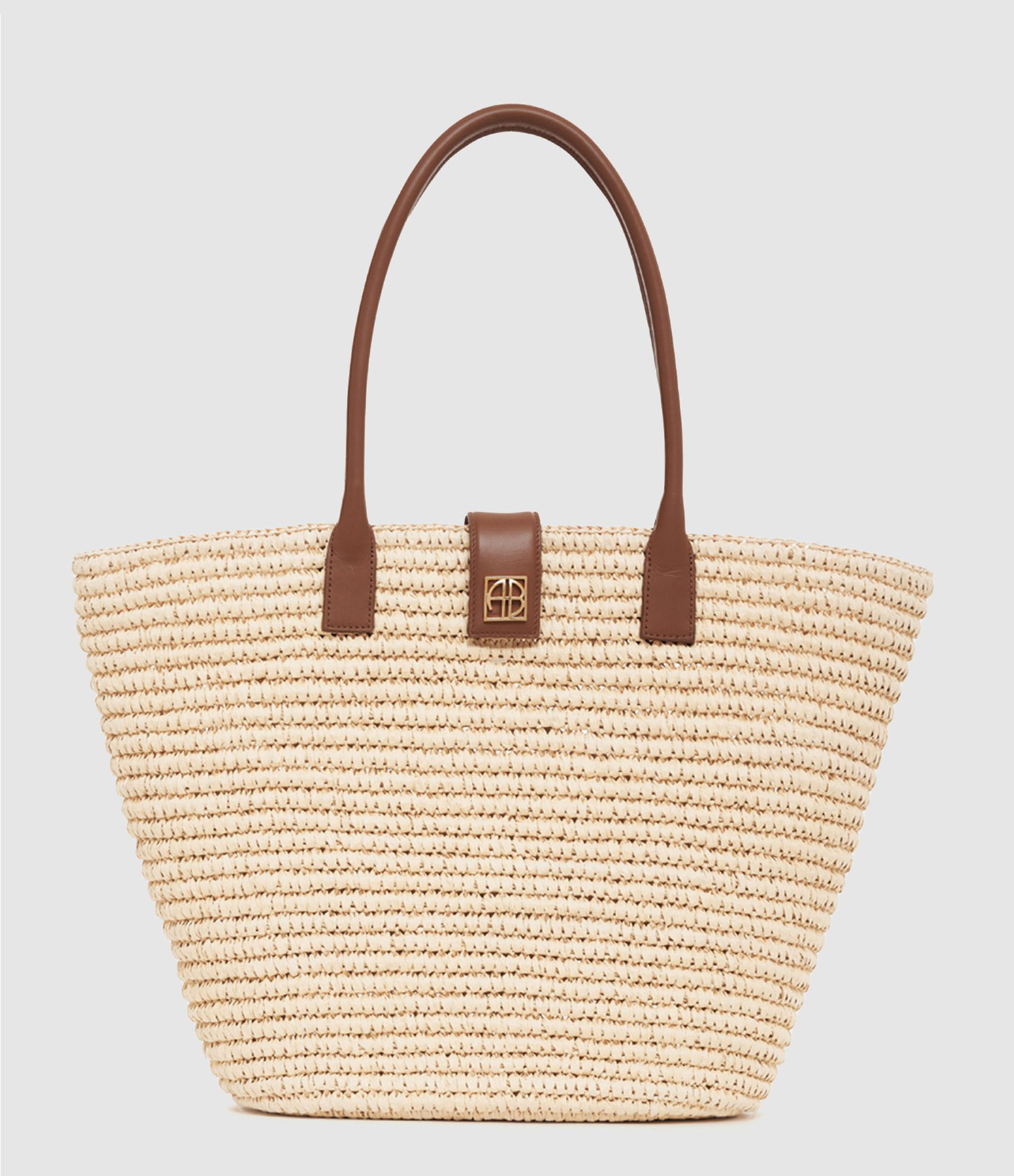 Sac Lou Tote Monogram Natural With Cognac