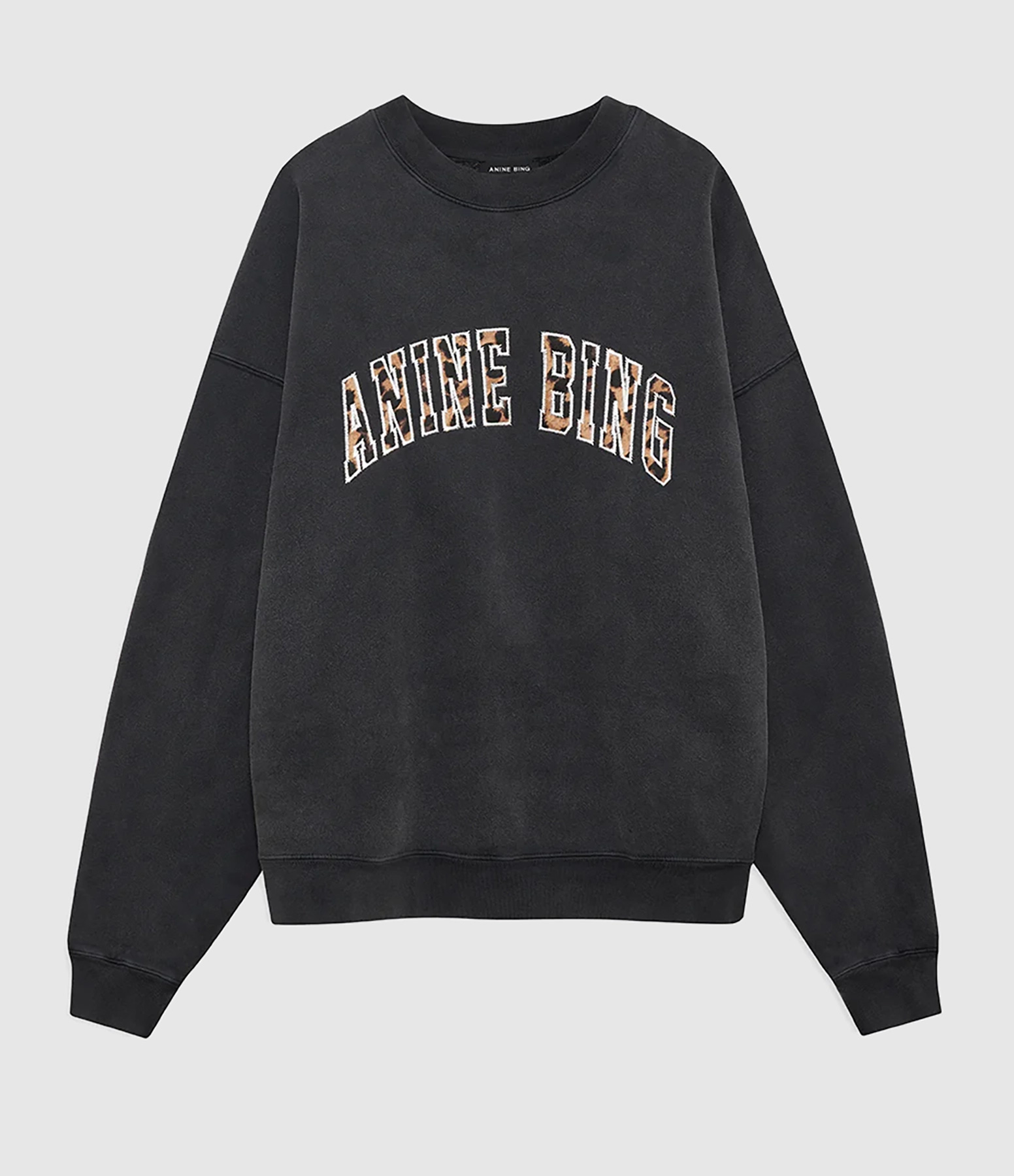 Sweatshirt Miles Washed Noir