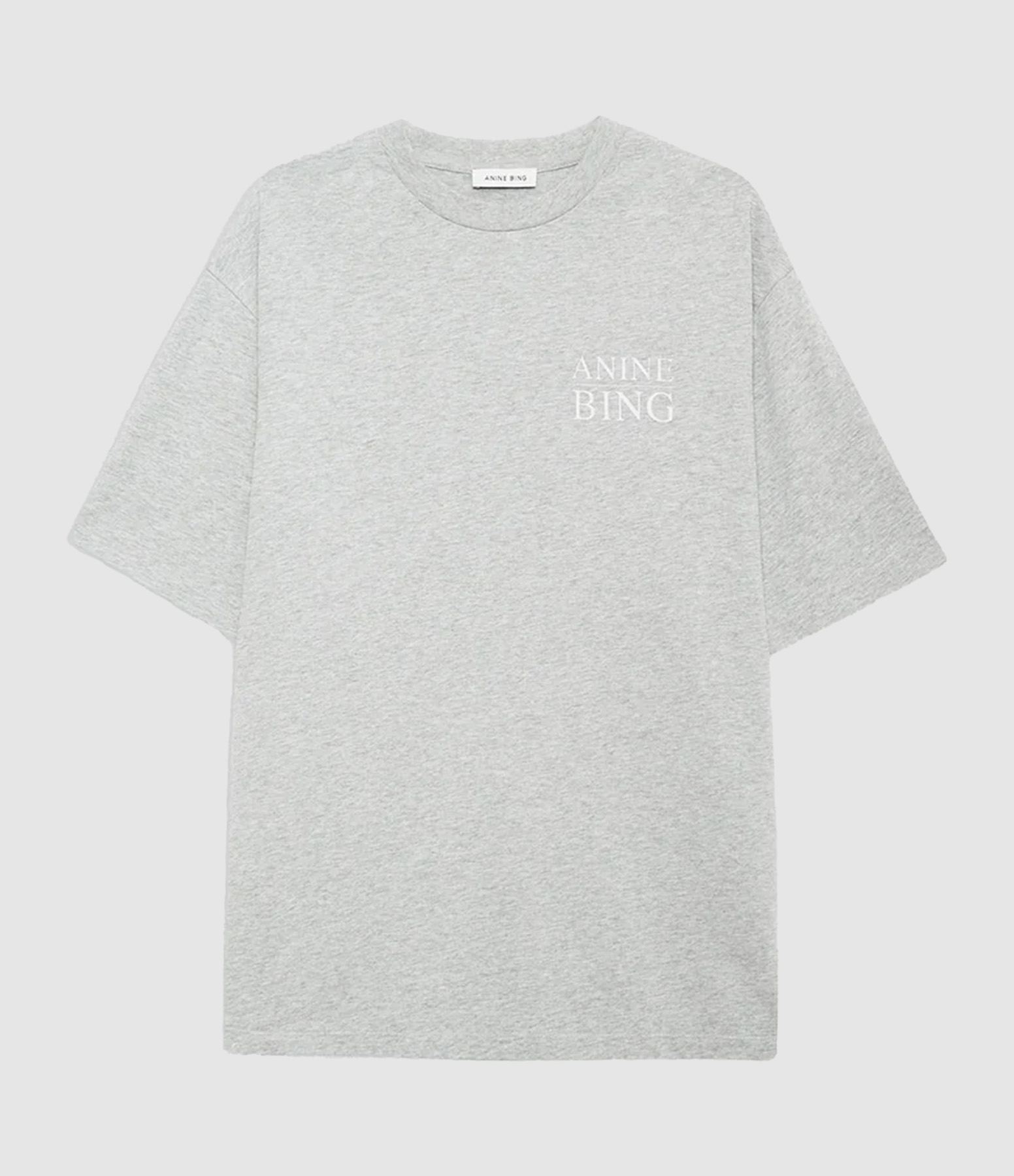 Tee-shirt Myers Serif Ny Washed Heather Grey