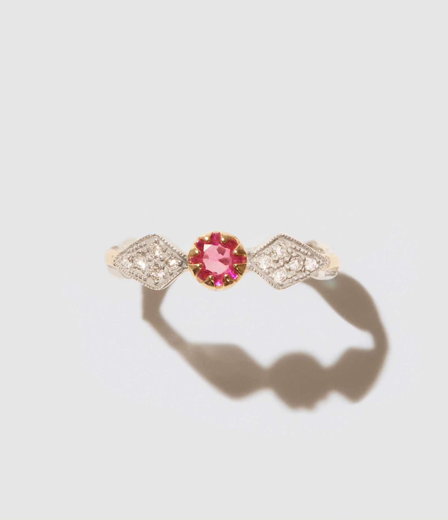 Bague Adèle Rose Saphir