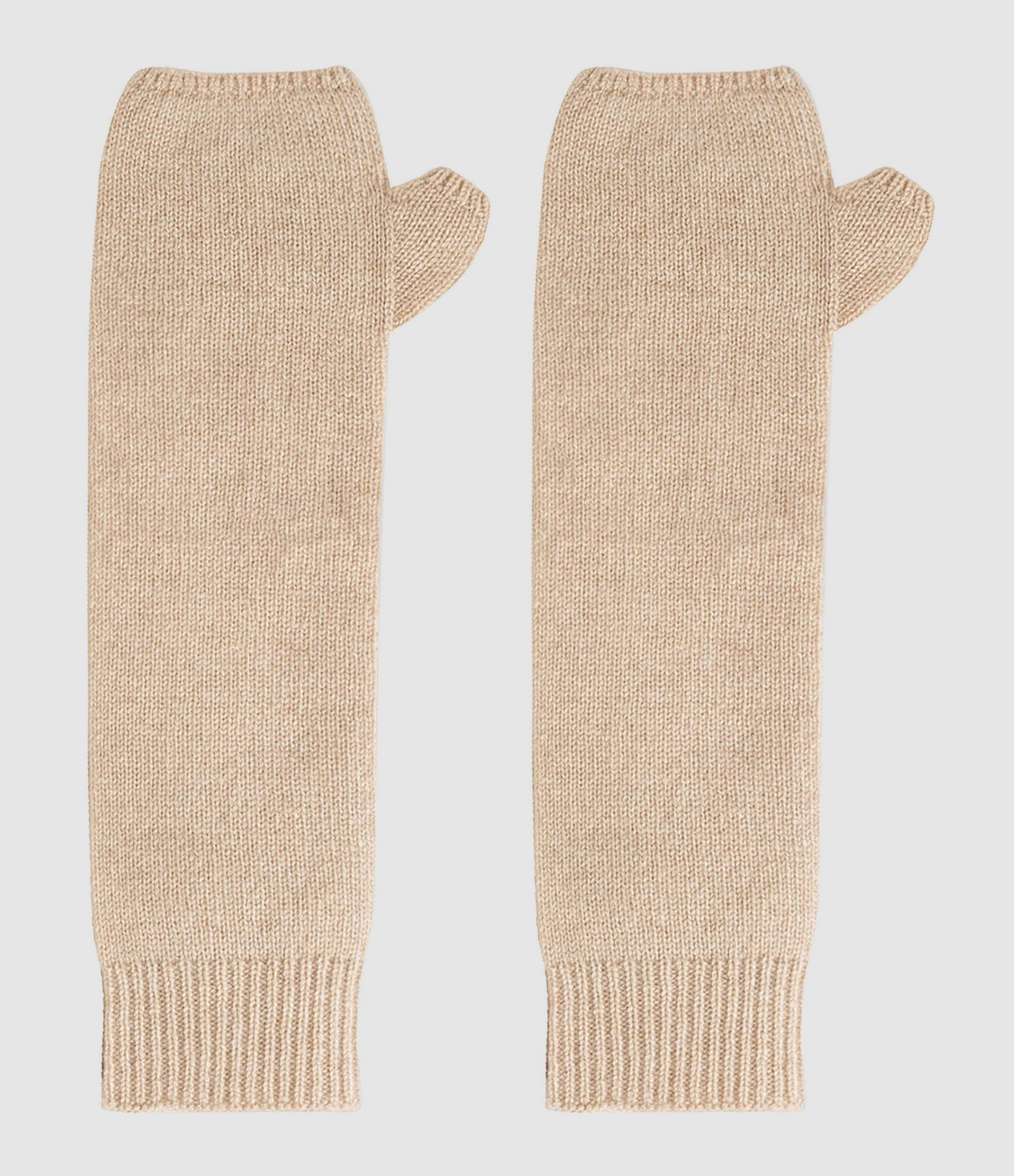 Mitaines Sotchi Cachemire Beige Organic