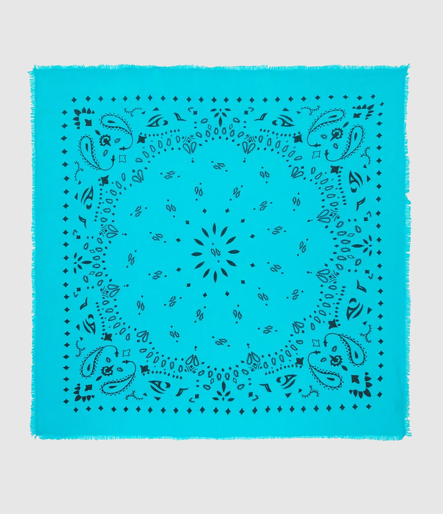 Écharpe Hachiko Bleu Turquoise