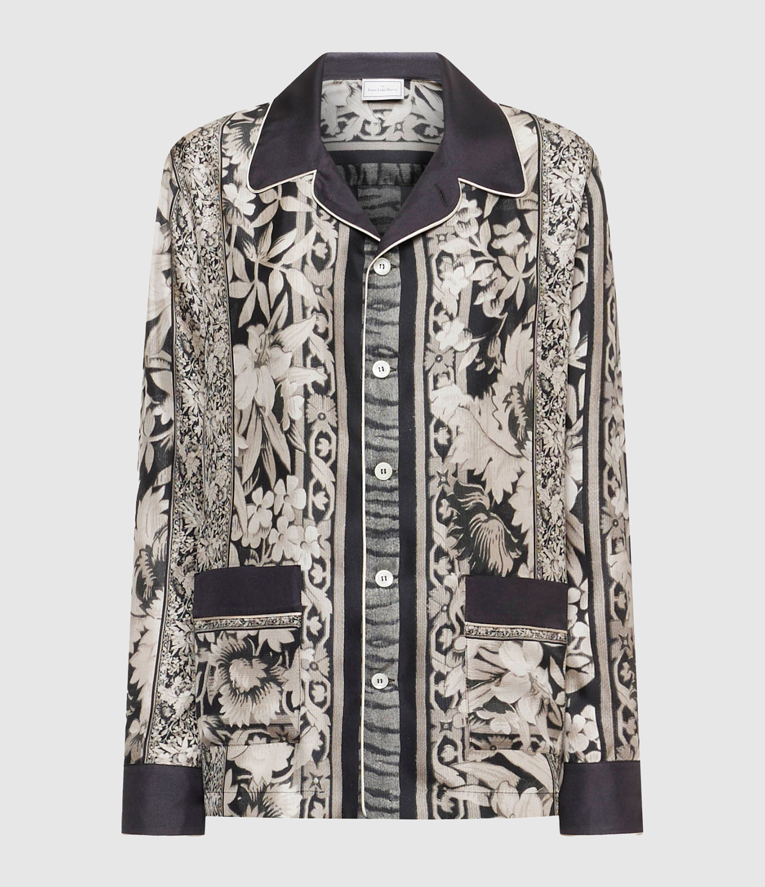 Chemise Aloe Noir Blanc