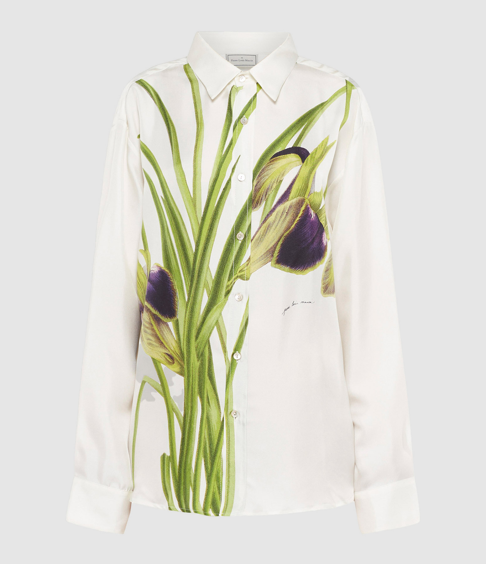 Chemise Aloe Soie GOTS Fleur