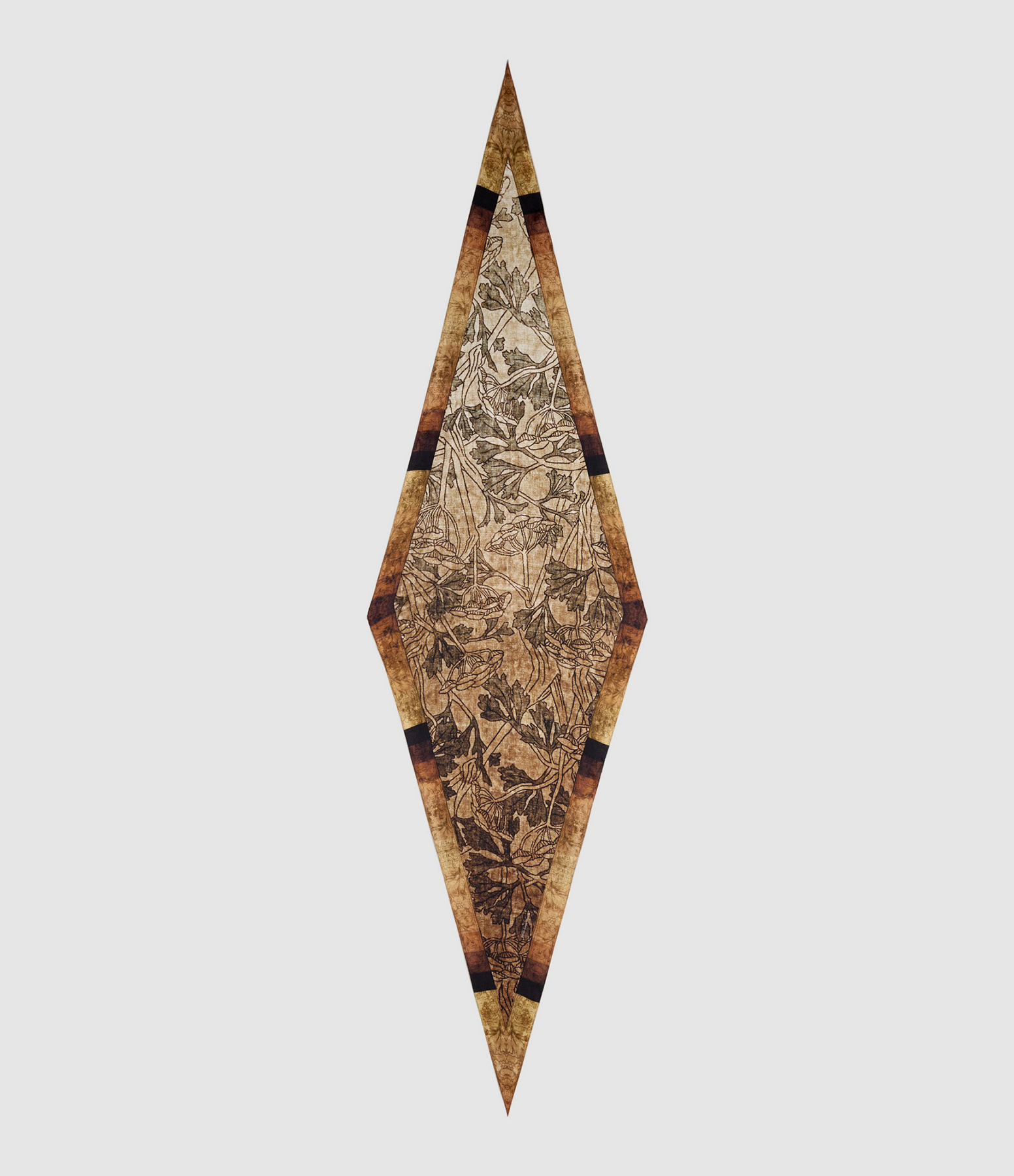 Foulard Aloeuw Soie Multicolore