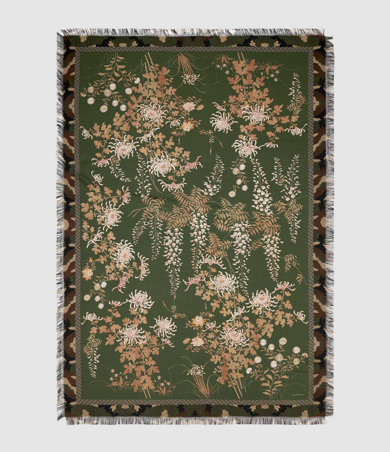 Foulard Aloeuw Soie Multicolore