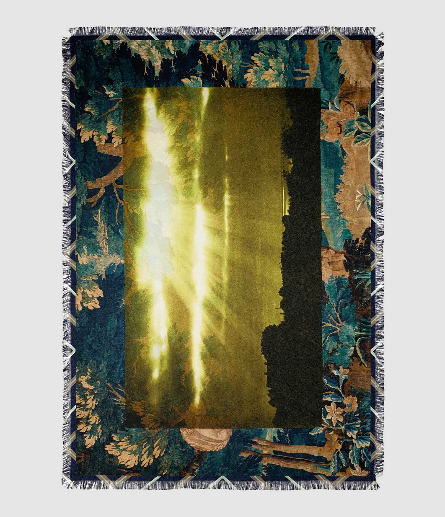 Foulard Aloeuw Soie Multicolore