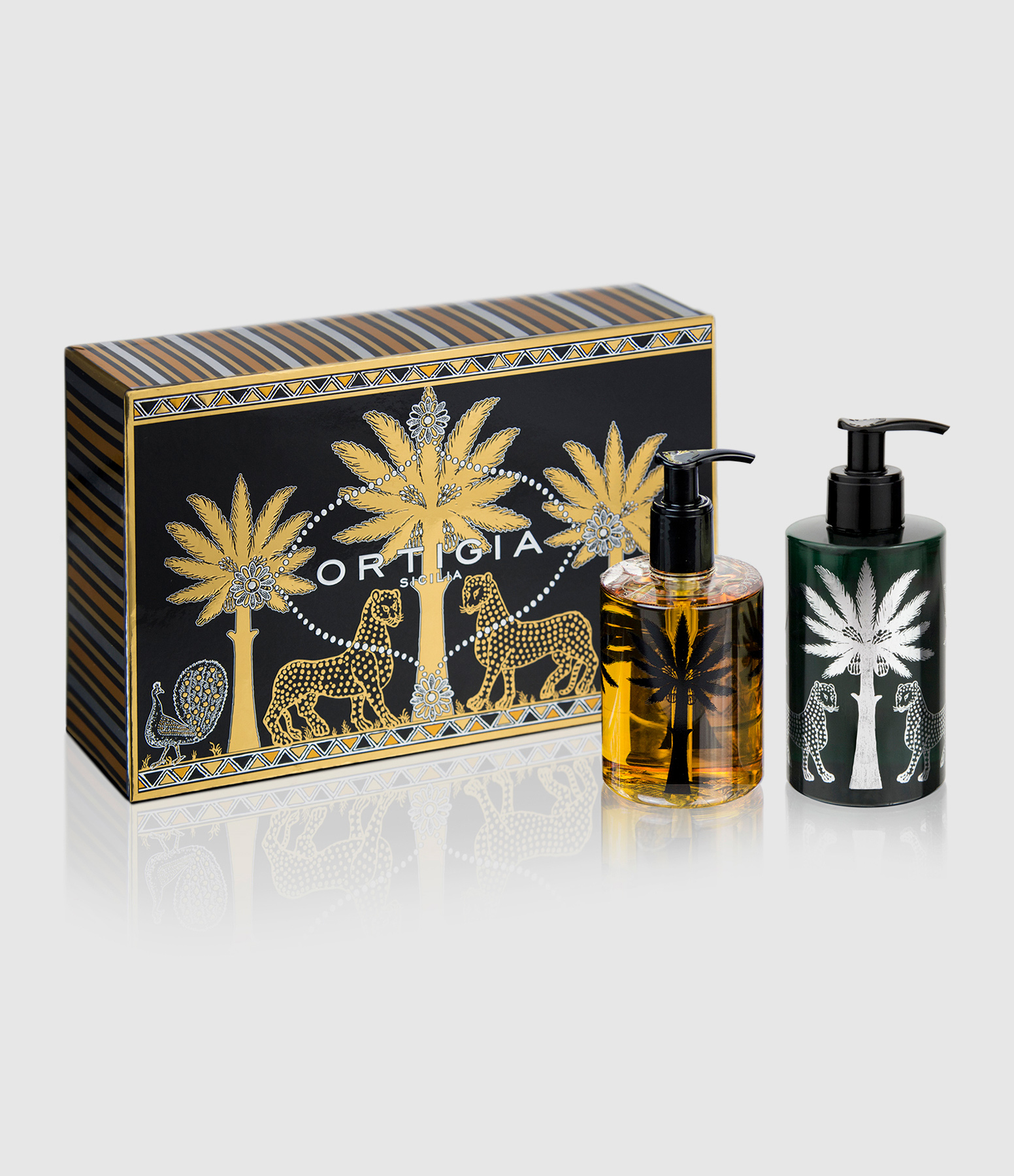 Savon Liquide et Crème Corps Ambra Nera