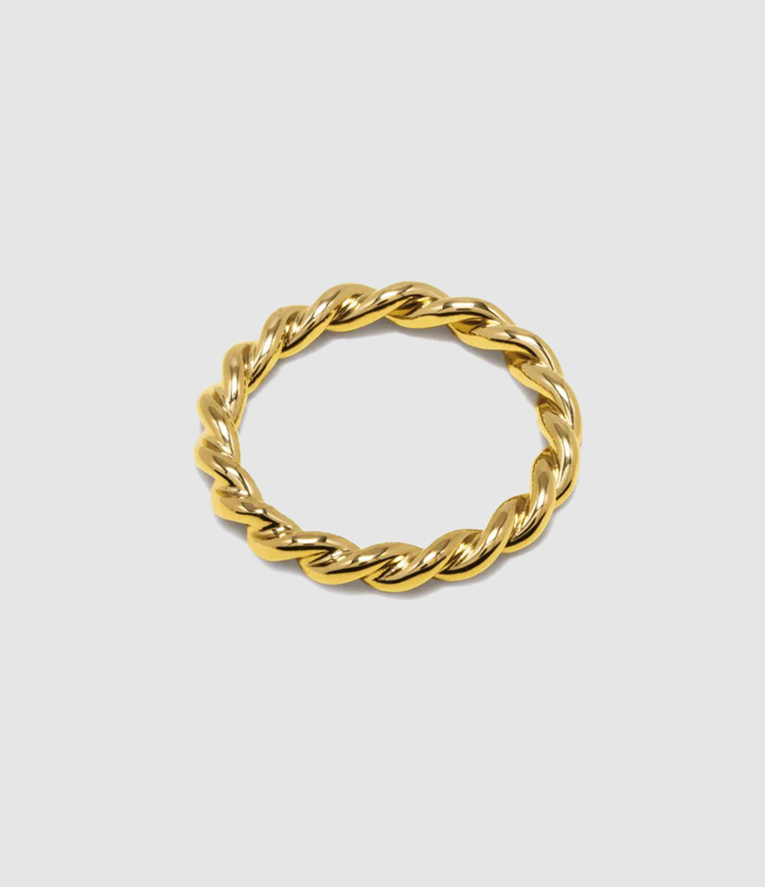 Anneau Torsadé 3.0 Vermeil