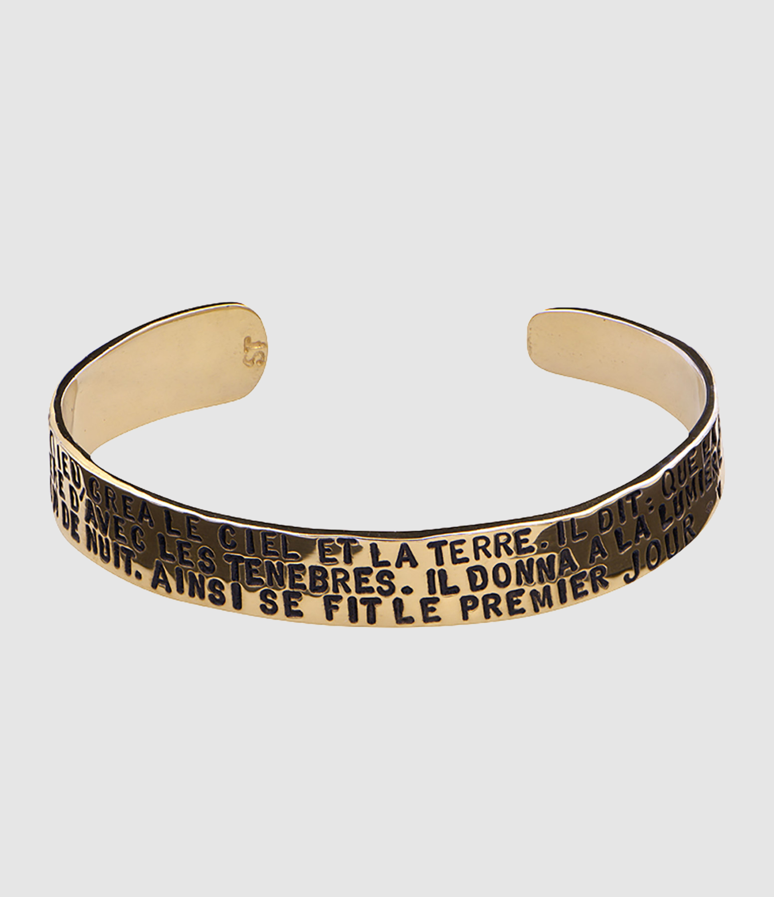 SERGE THORAVAL - Bracelet Genèse Vermeil