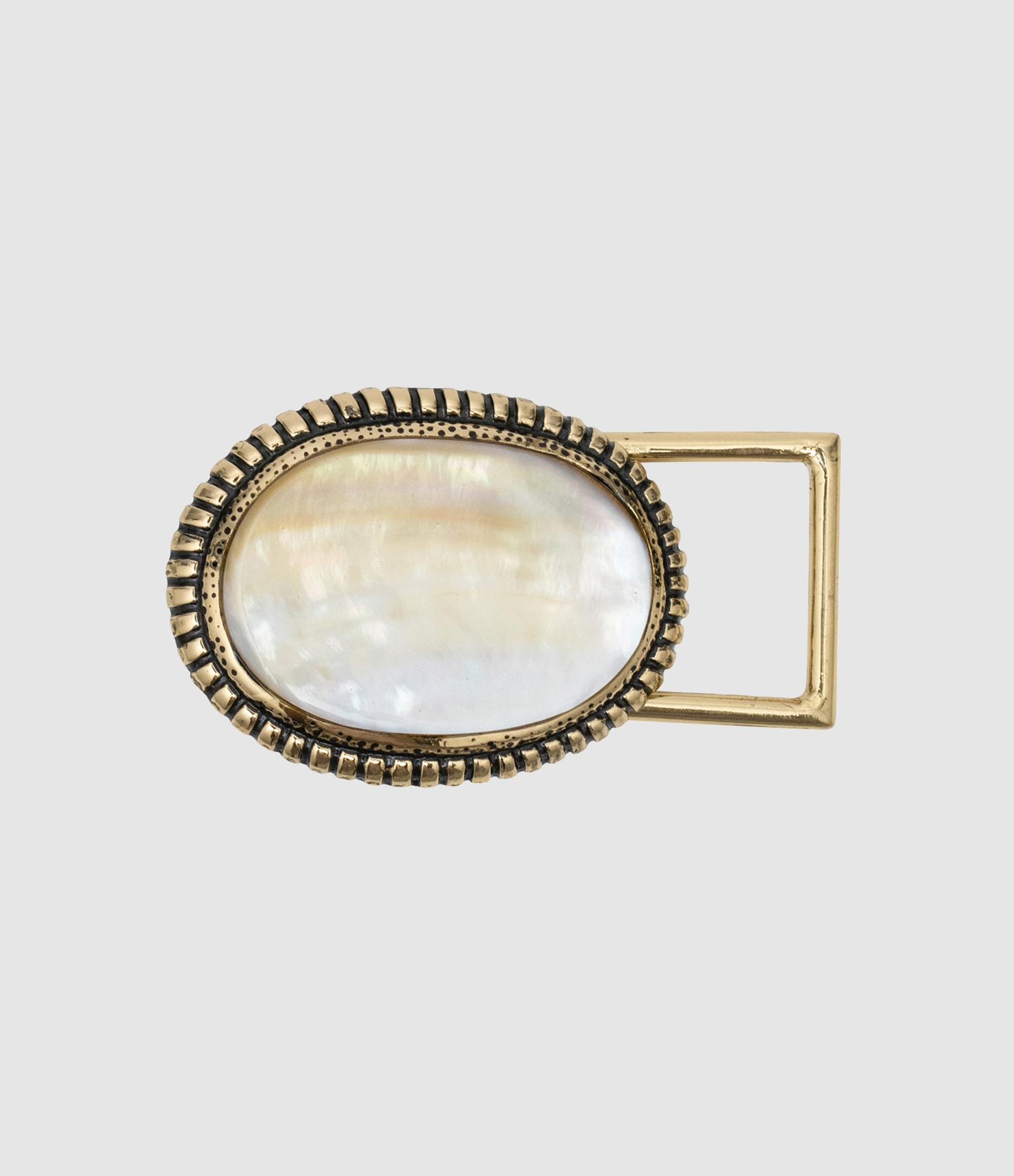 Boucle de Ceinture Baby Dallas Doré Nacre