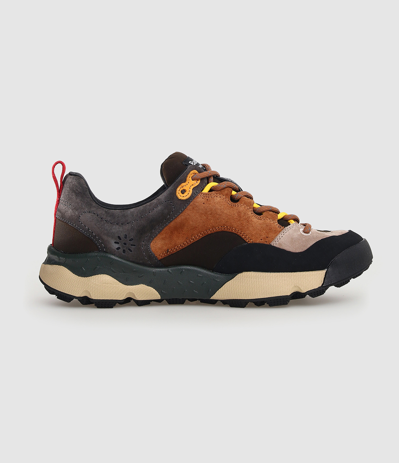 Baskets Back Uni Brow Beige, Collaboration Barbour x Flower Mountain