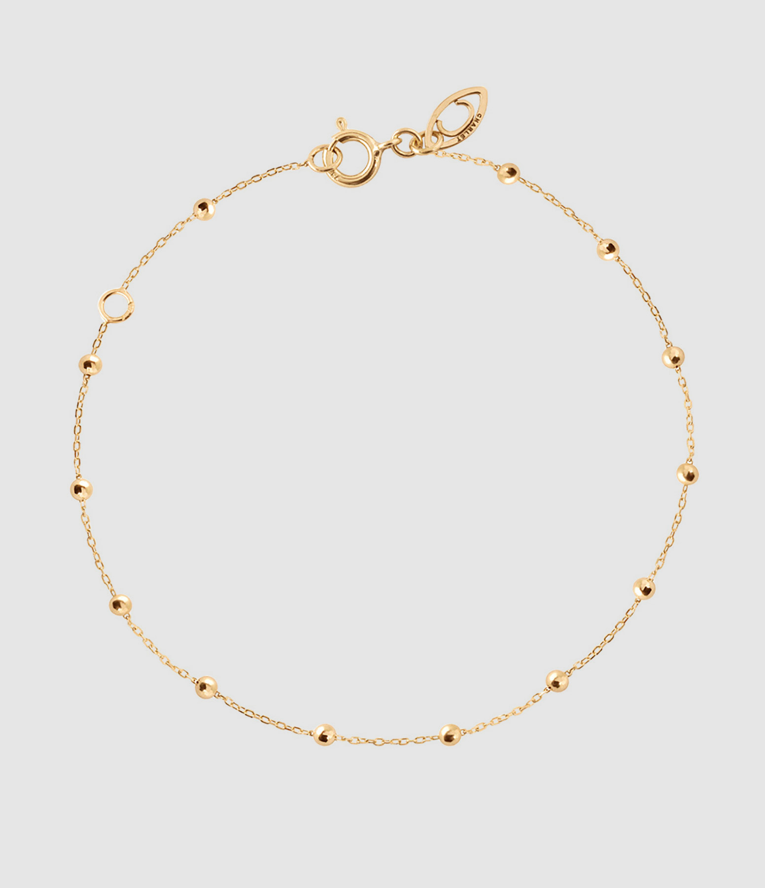 Bracelet Massilia Chaîne Boule Or Jaune