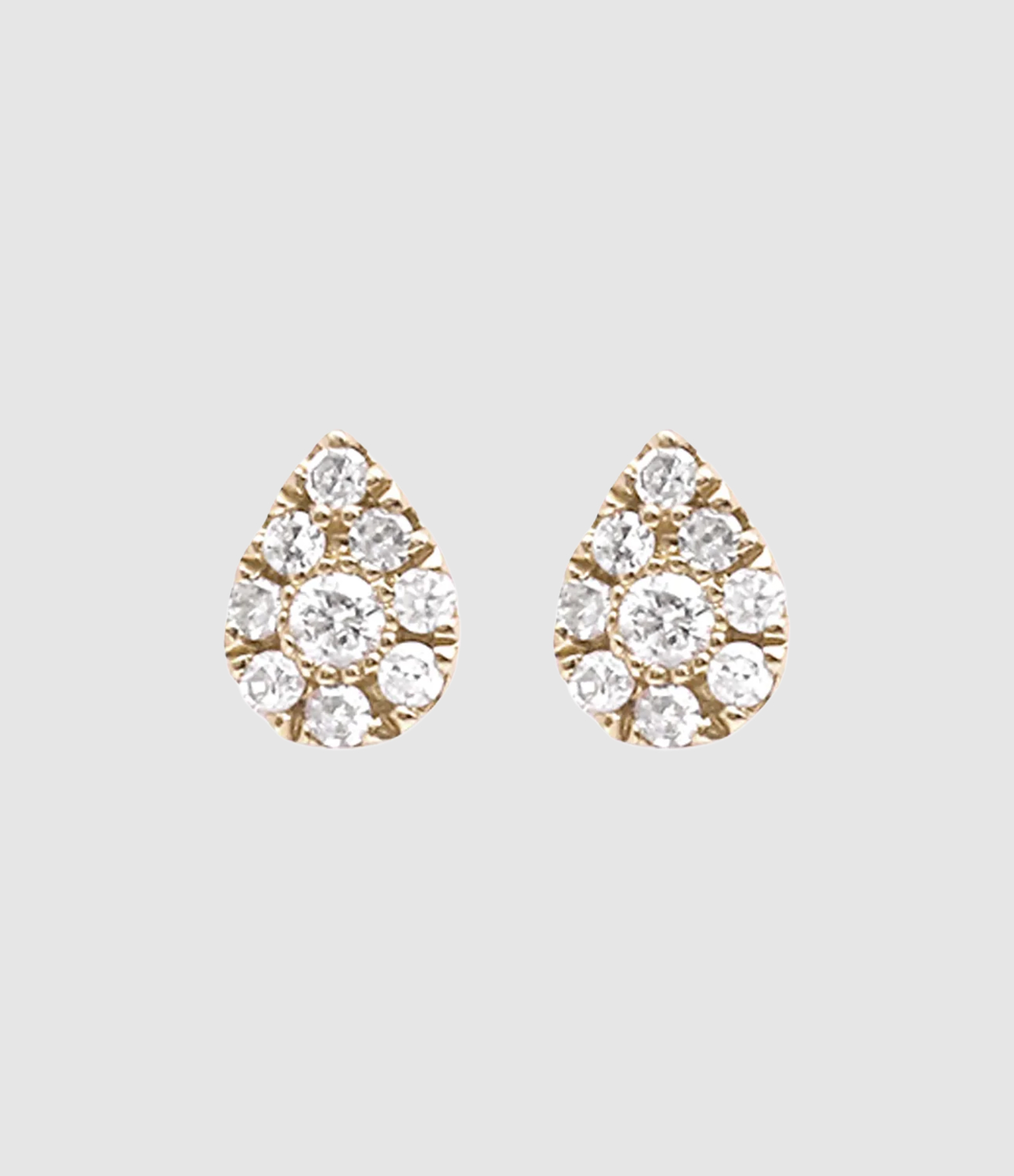 Boucles d'oreilles Poire Magic Touch Or Rose