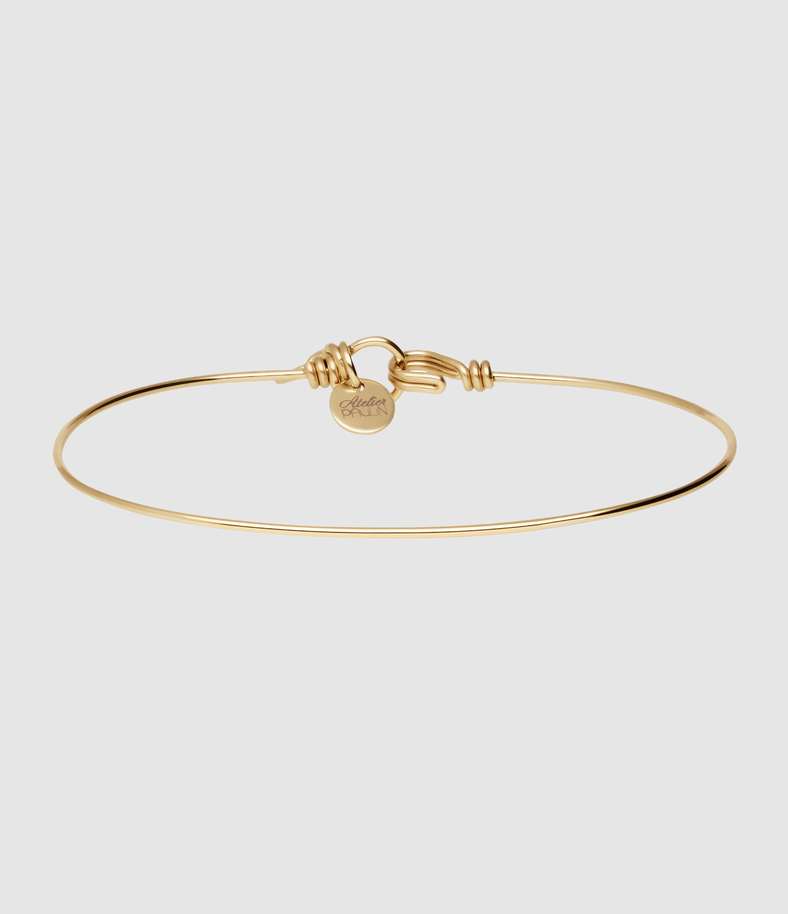 Jonc Fil Nude Pur Gold Filled Jaune