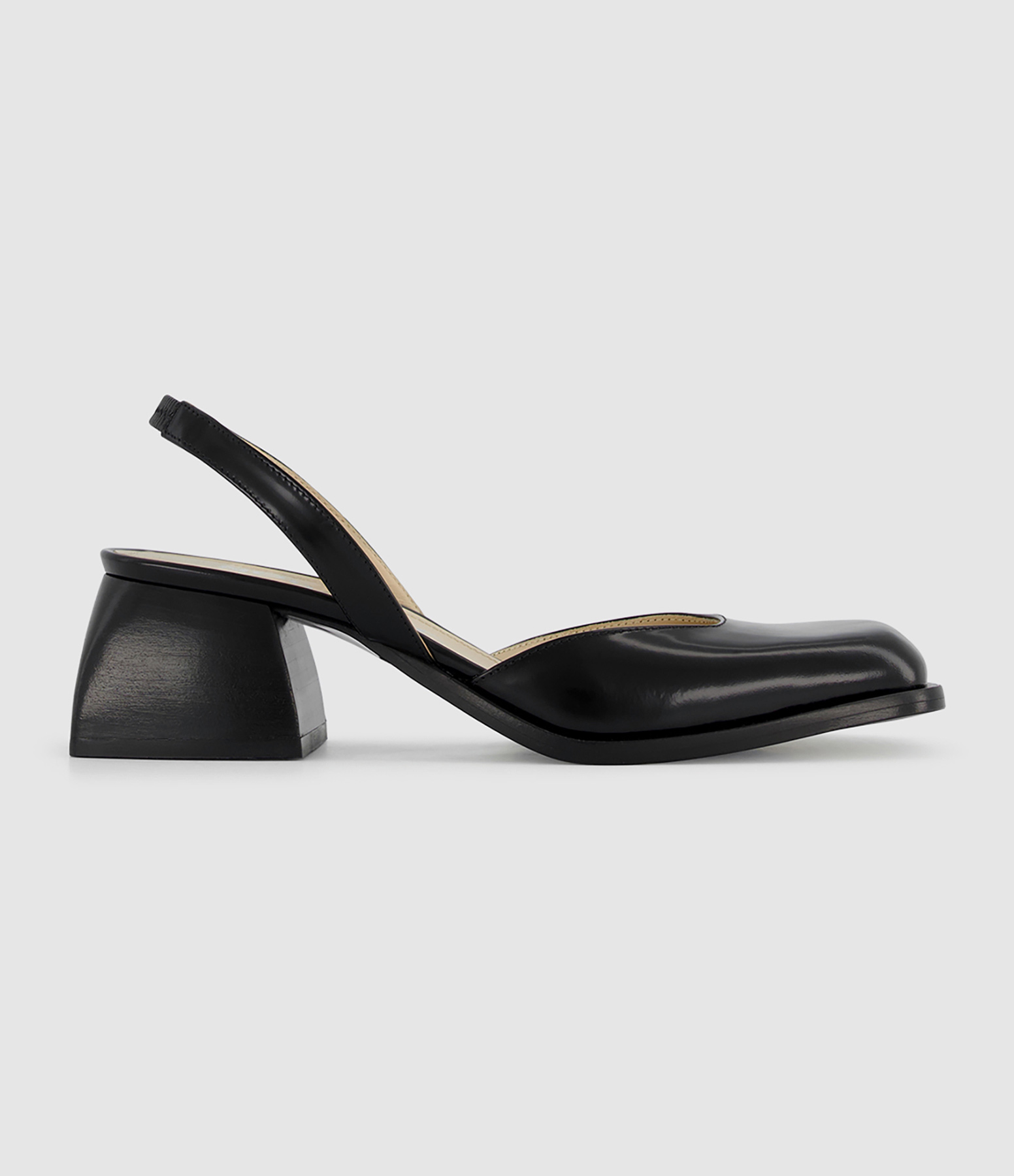 Sandales à talon Bulla Jones Black Glassed