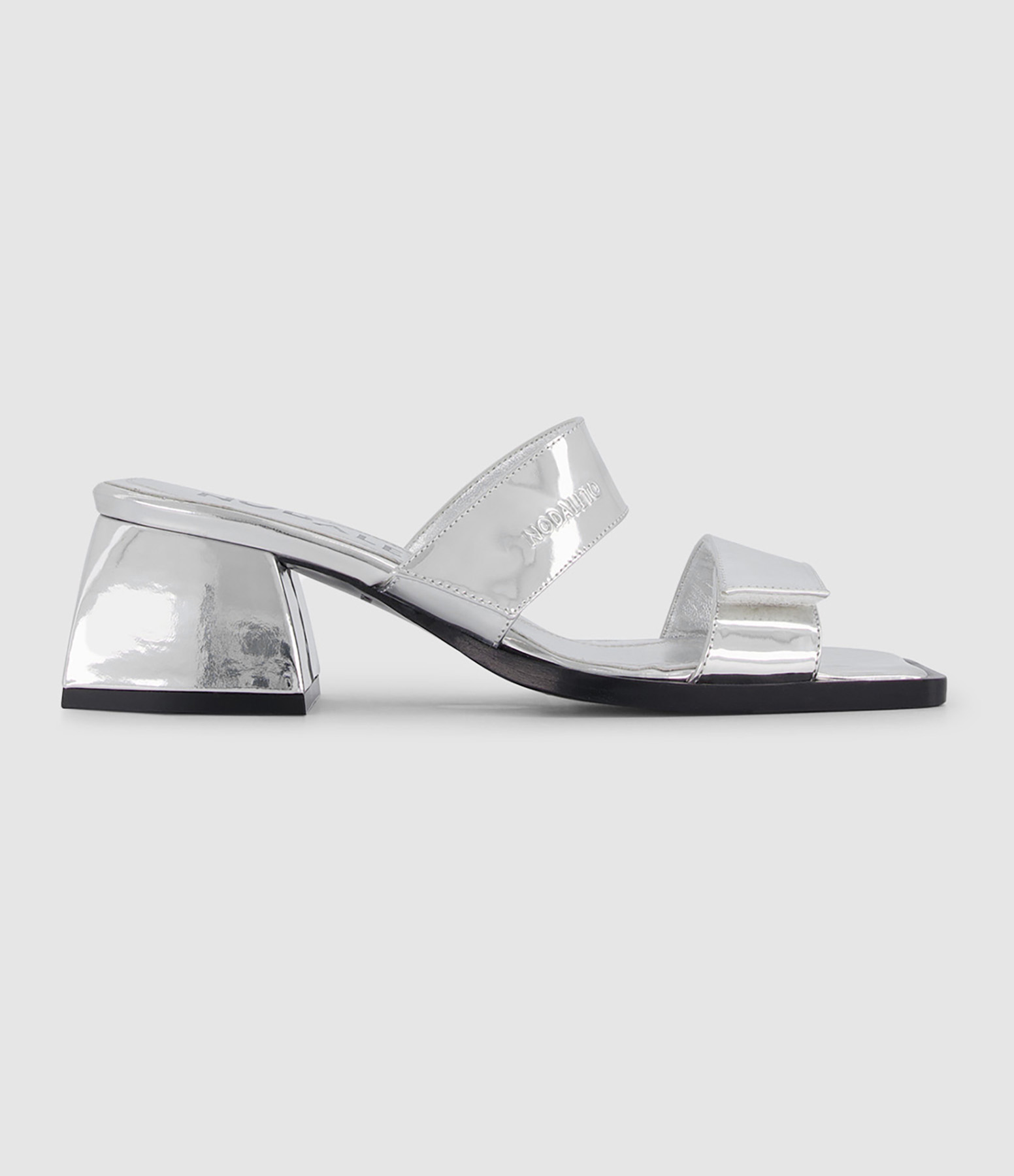Mules à Talons Bulla SL Silver Specchio