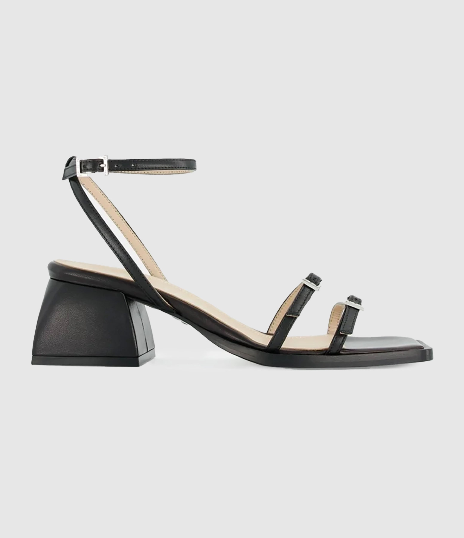 Sandales Bulla Laetitia Black Nappa