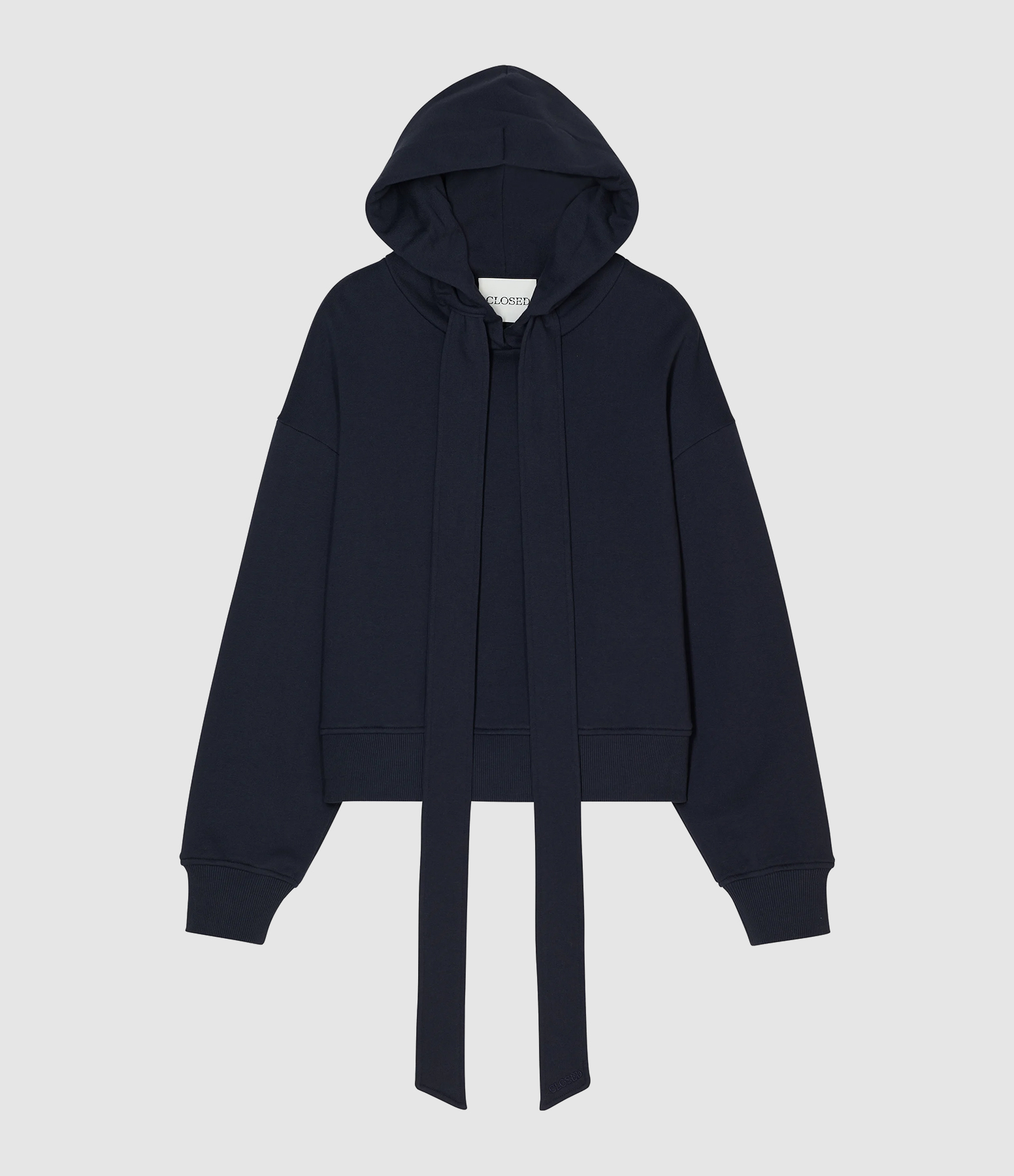 Sweatshirt Bow Tie Hoodie Dark Night