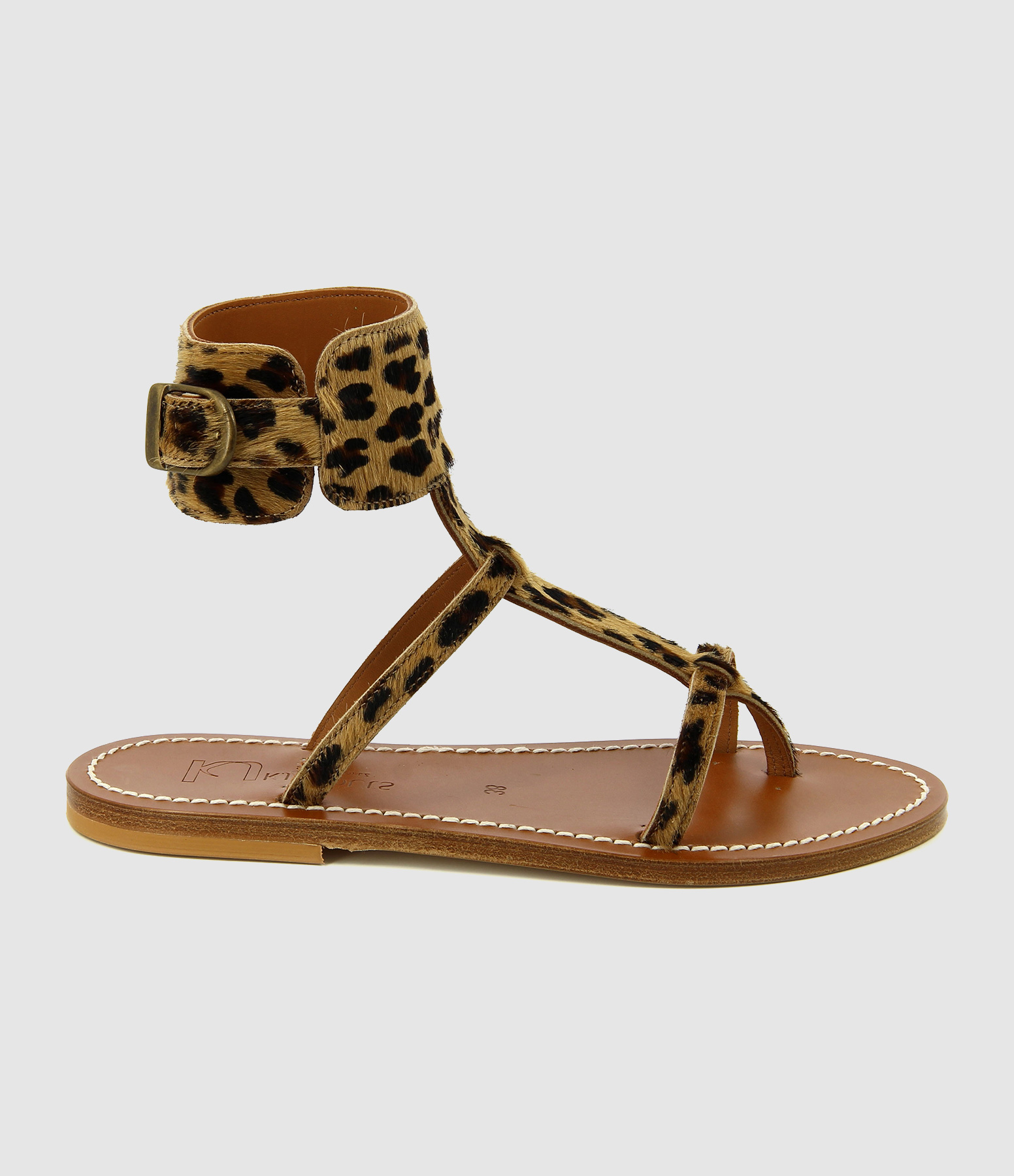 Sandales Caravelle Horsy Leopard