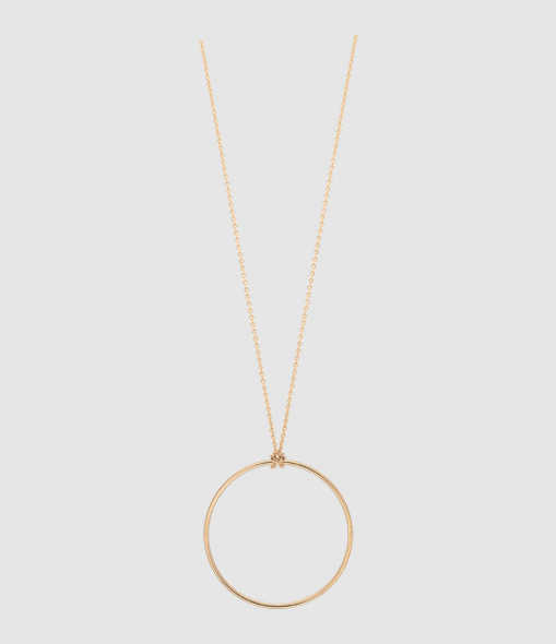 Collier Circles Baby Or Rose