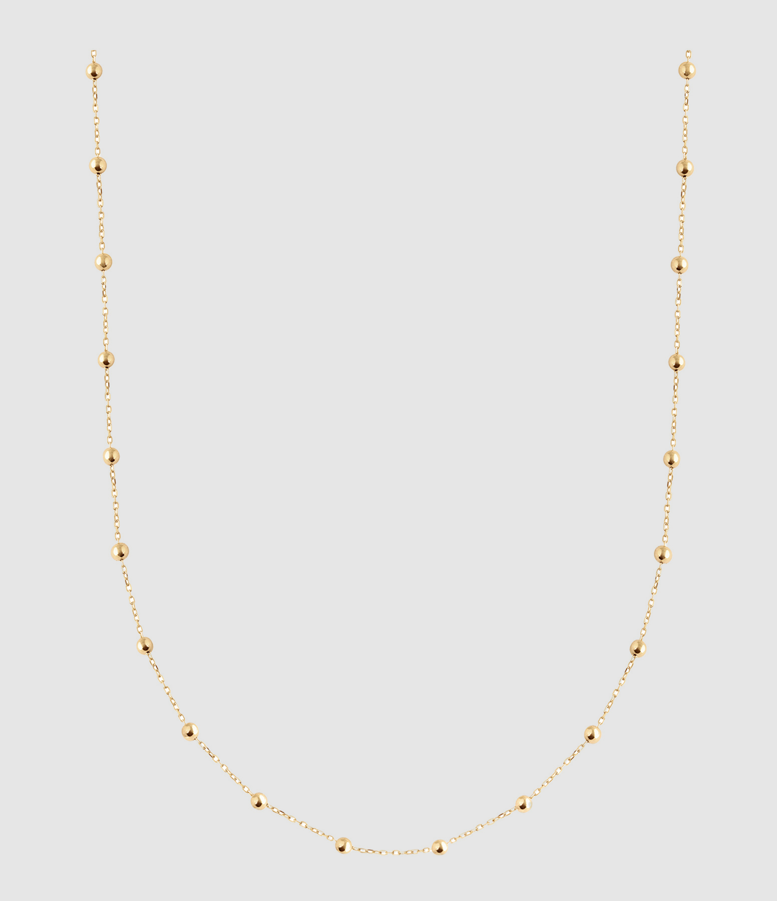 Chaîne Massilia Boule Or Jaune, 45 cm