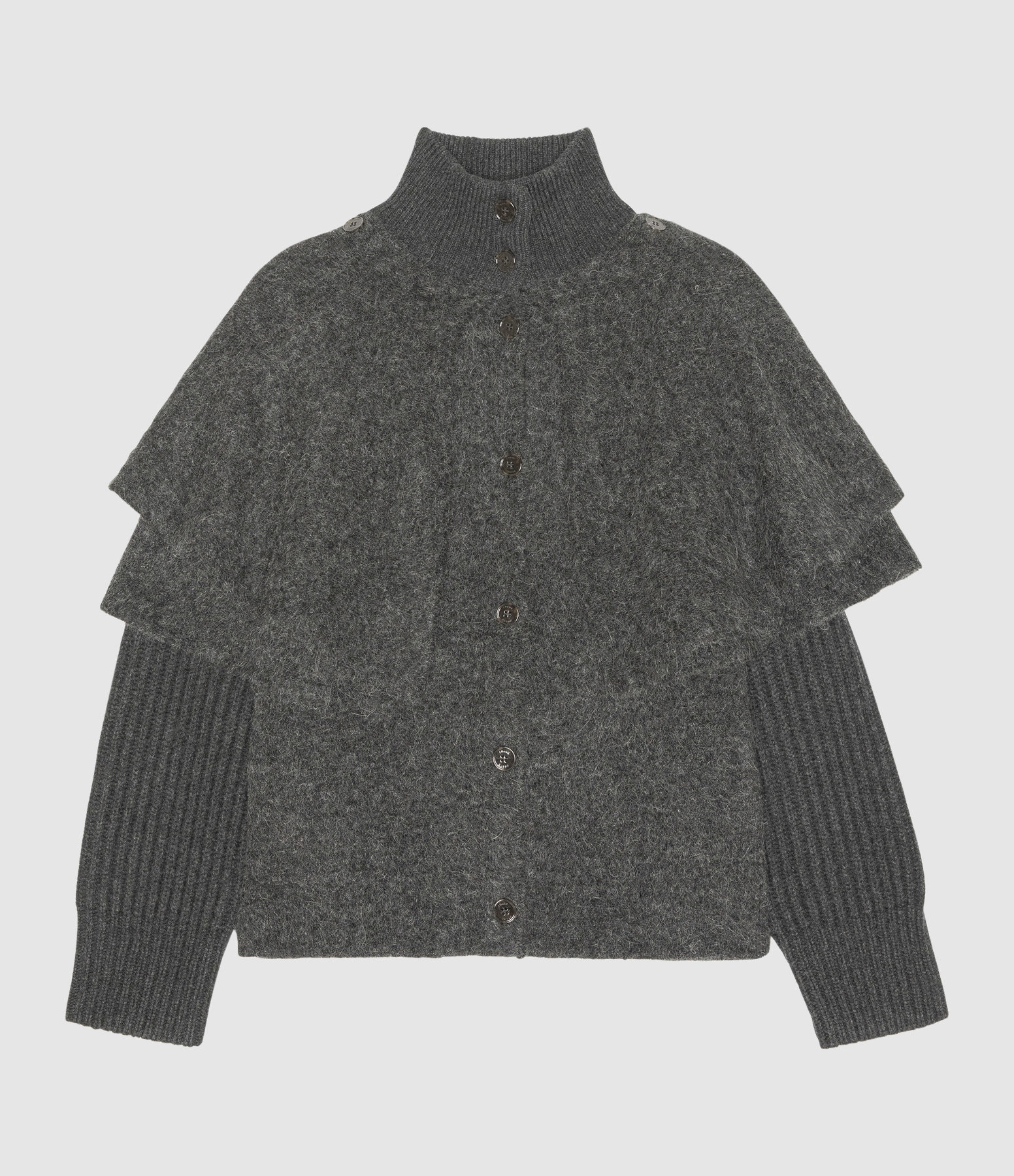 Pull The Wrap Cape Grey
