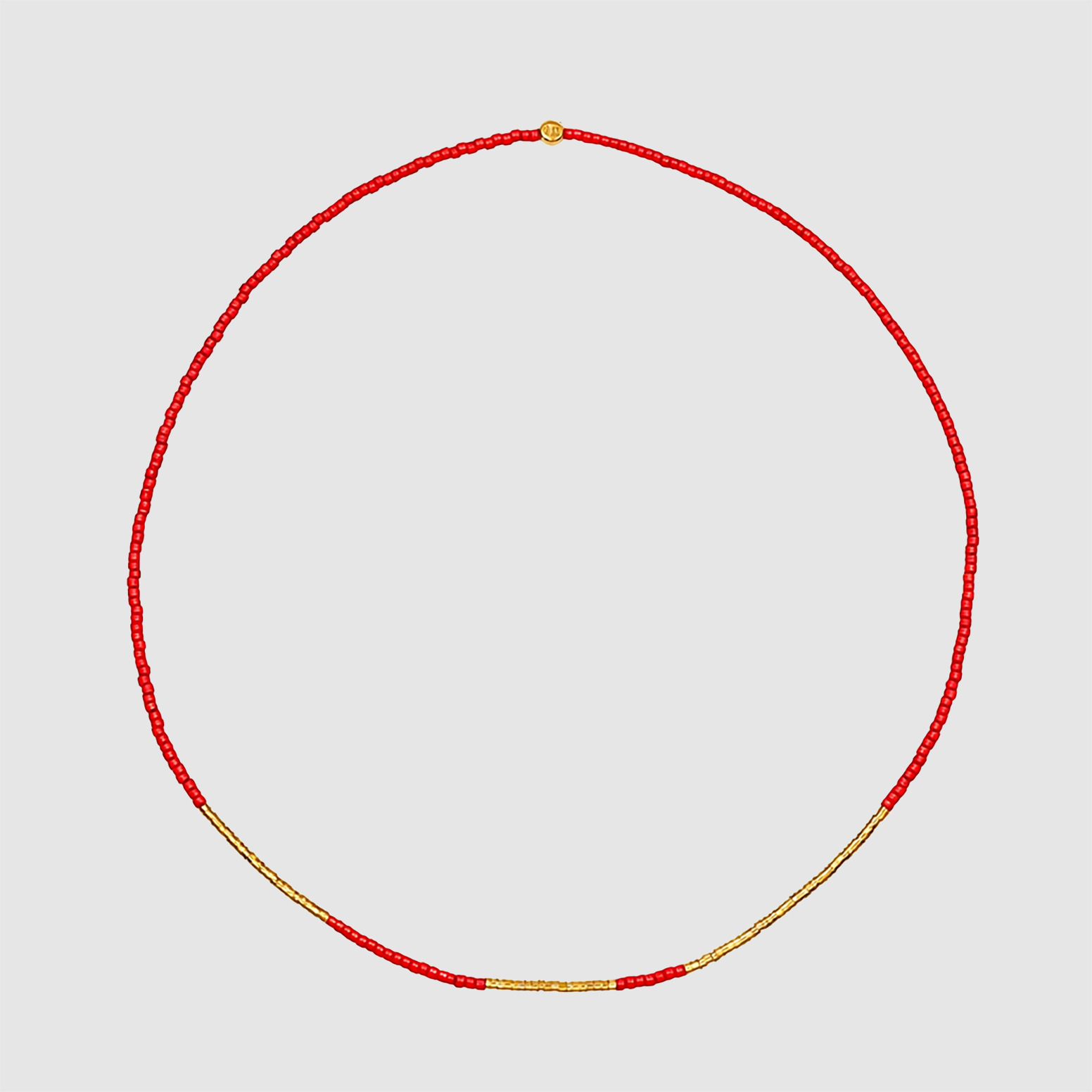 Collier Ras De Cou Ras De Cou Rouge 38 cm, Exclu Lulli