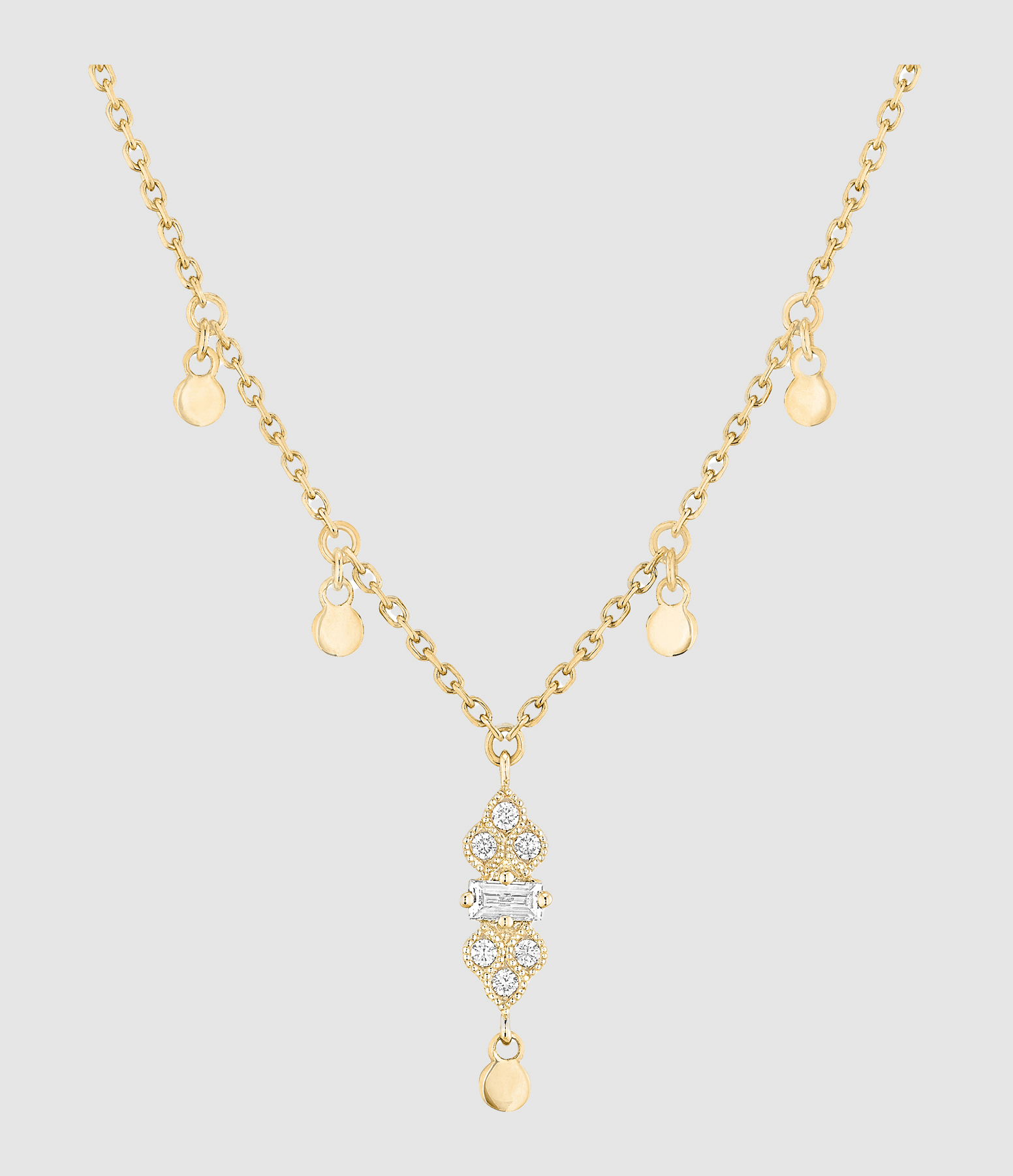 Collier Plein Soleil Or Jaune Diamants