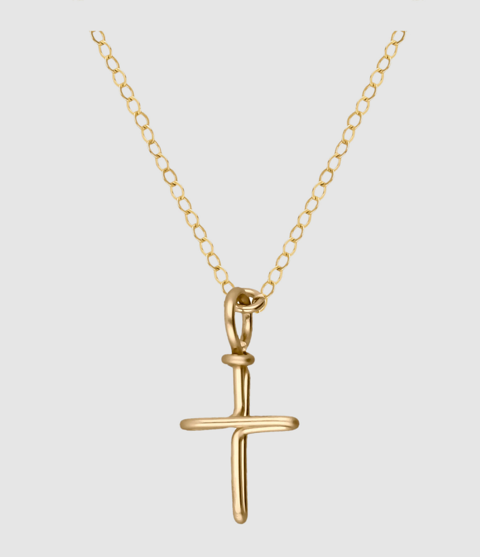 Collier My Symbolic Croix Gold Filled, Collection Charms