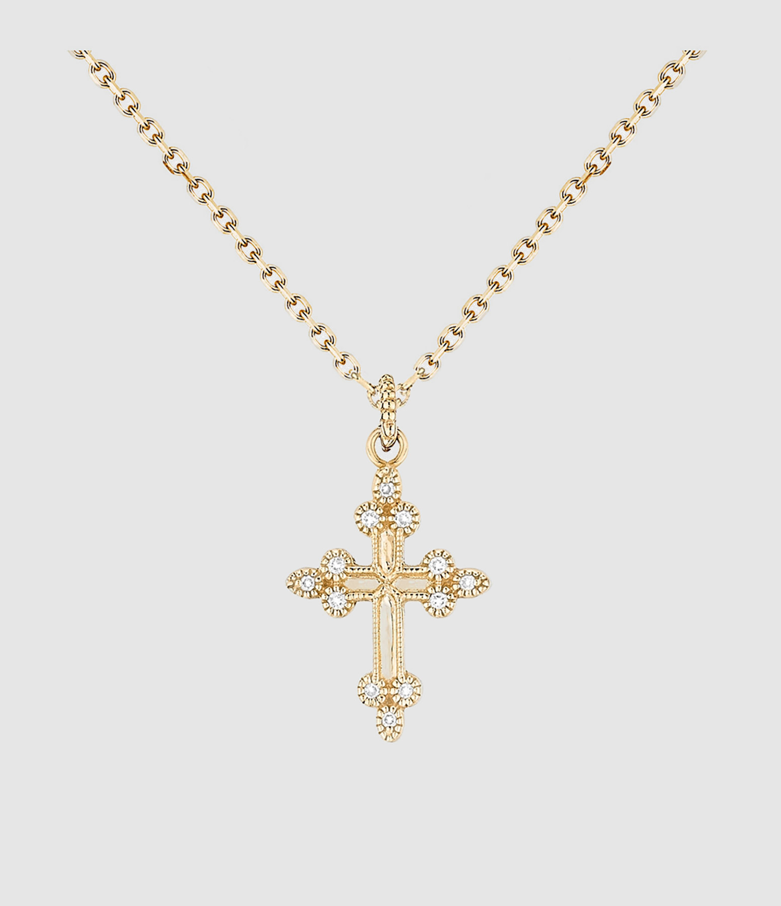 Collier Dévotion Or Diamants 