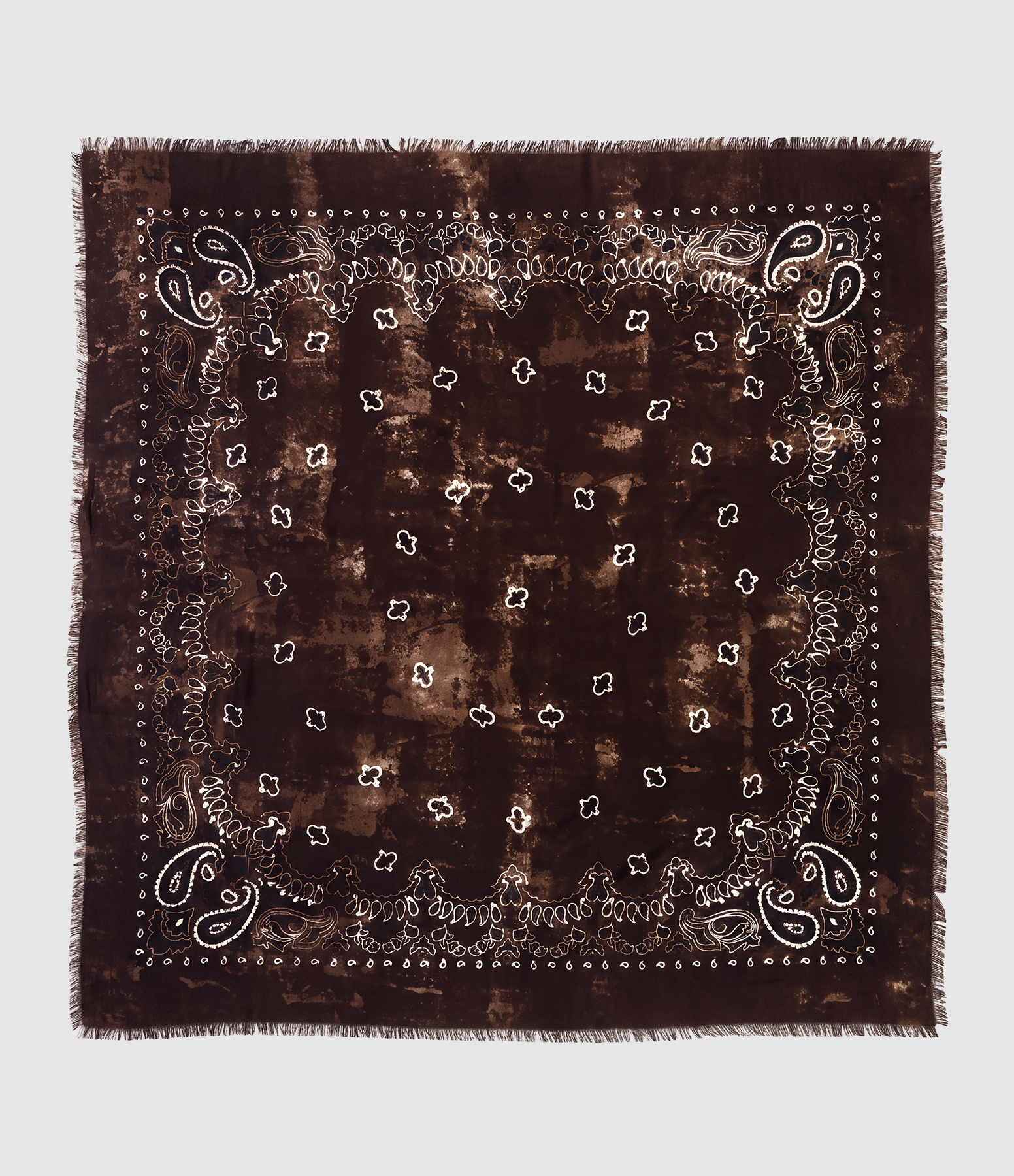 Foulard Jil Quadra Choco