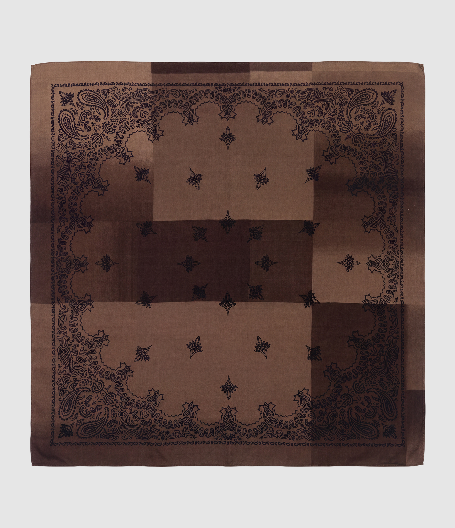 Foulard Judy Cube Carré Brown