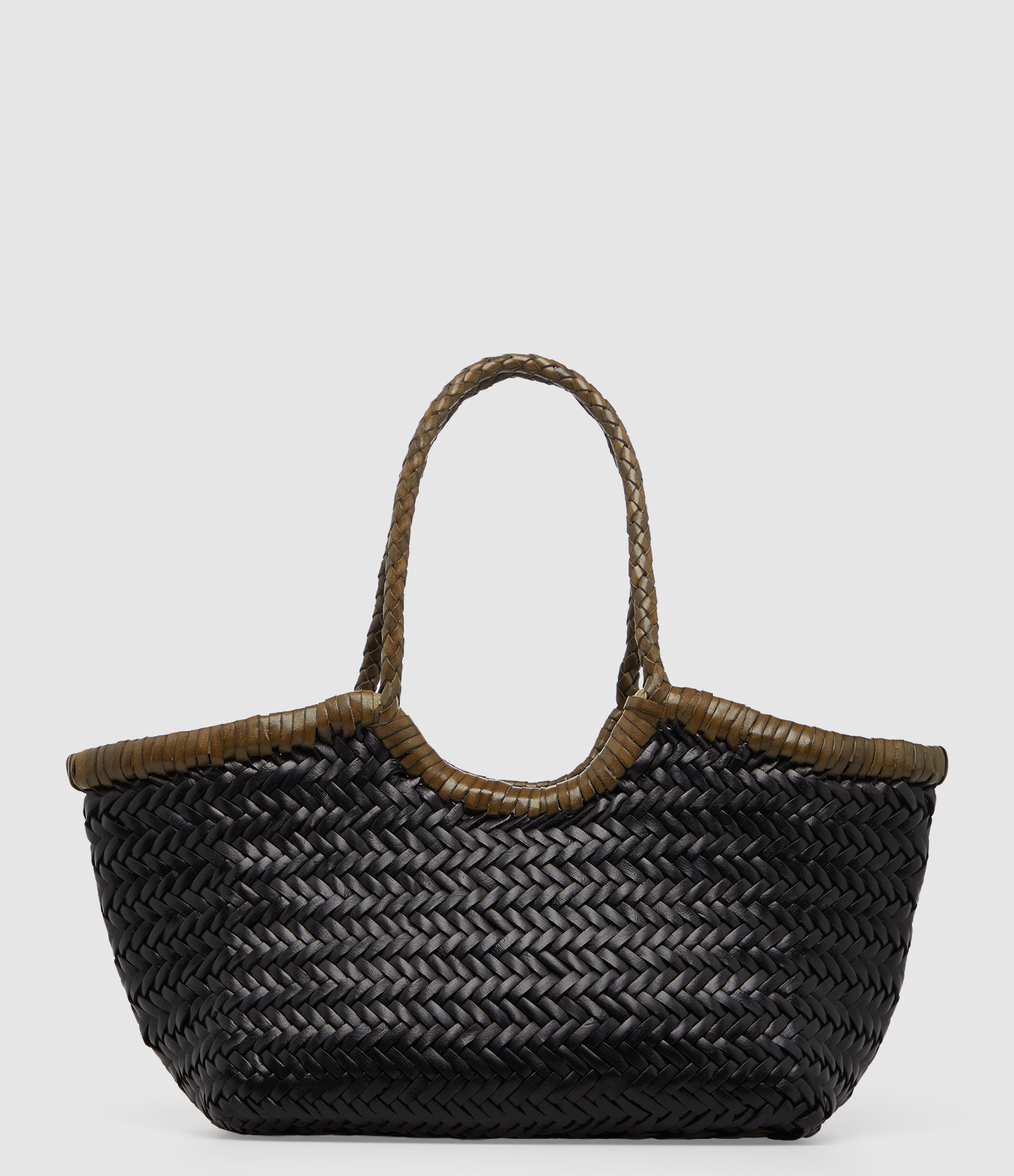 Sac Nantucket Small Bi-Colour Black/Khaki
