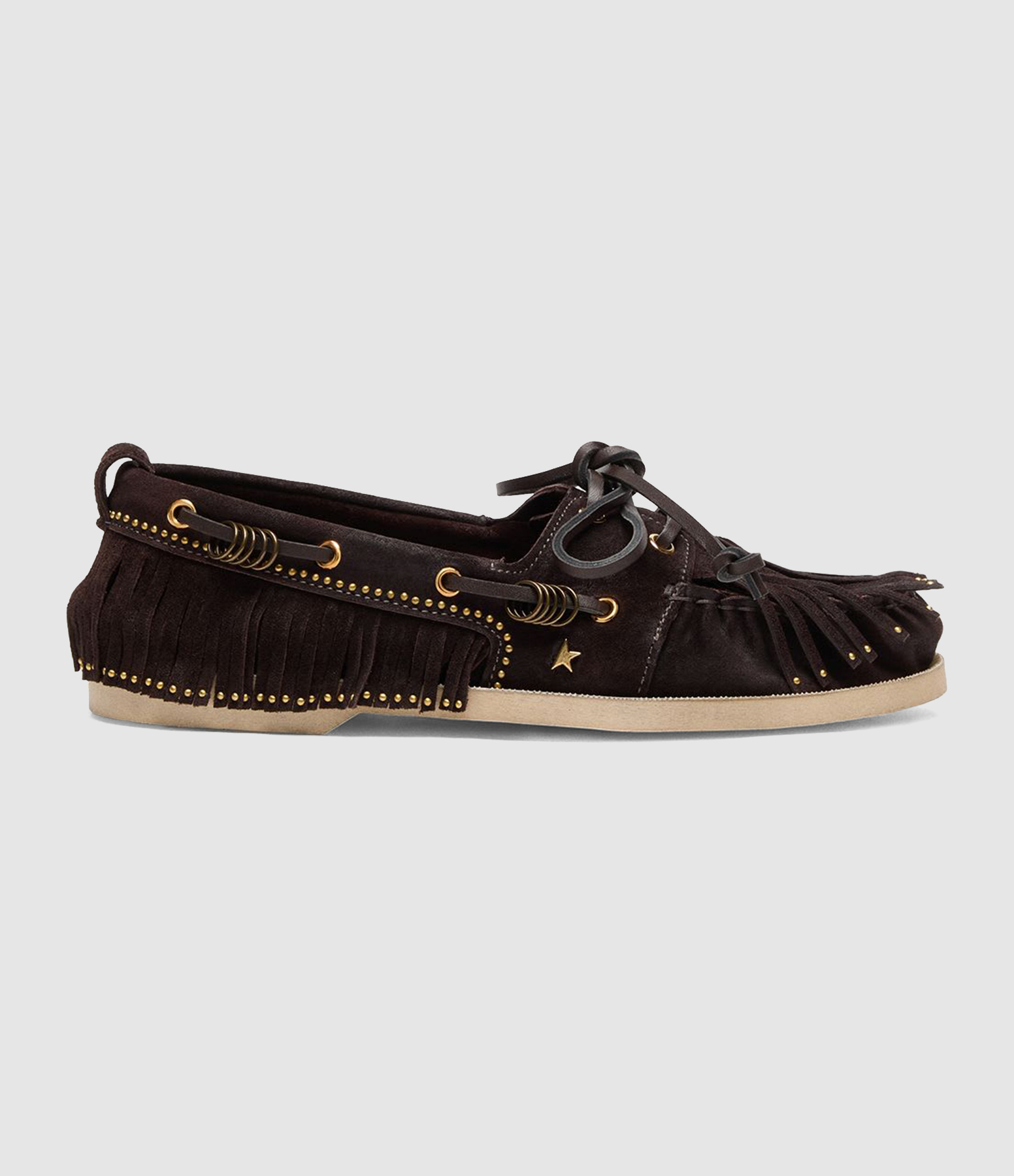 Baskets Boat Mocassin Dark Brown