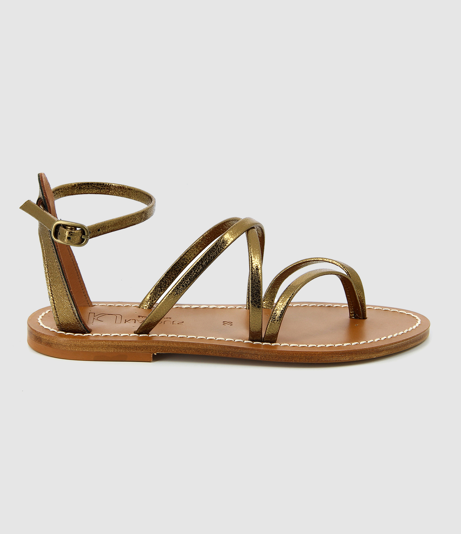 Sandales Epicure Cuir Metyl Bronze