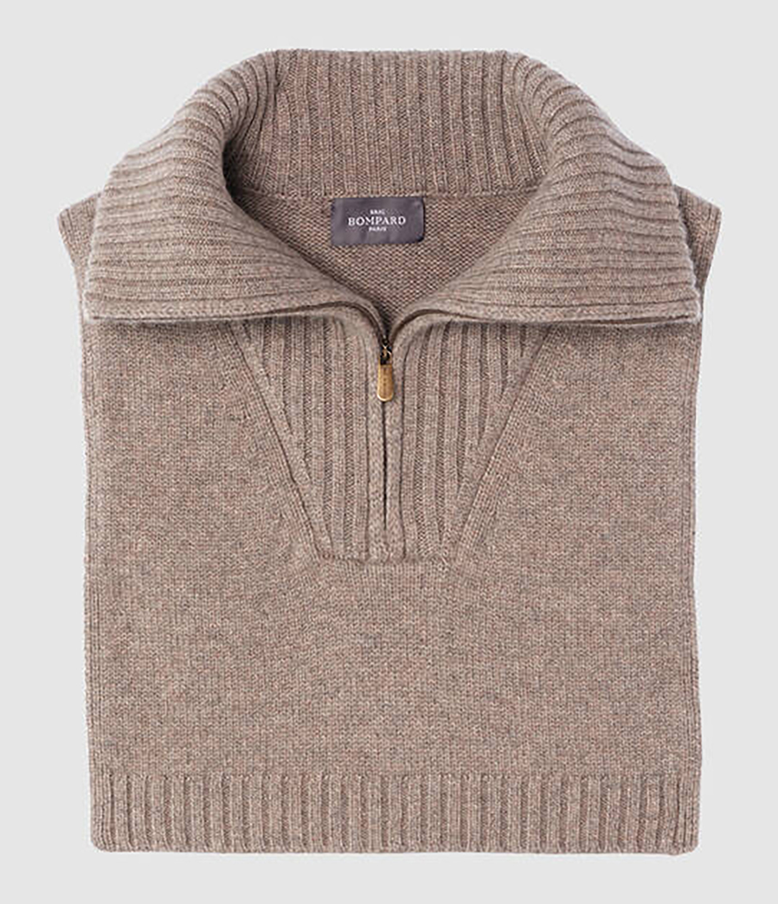 Plastron Col Camionneur Cachemire Millet