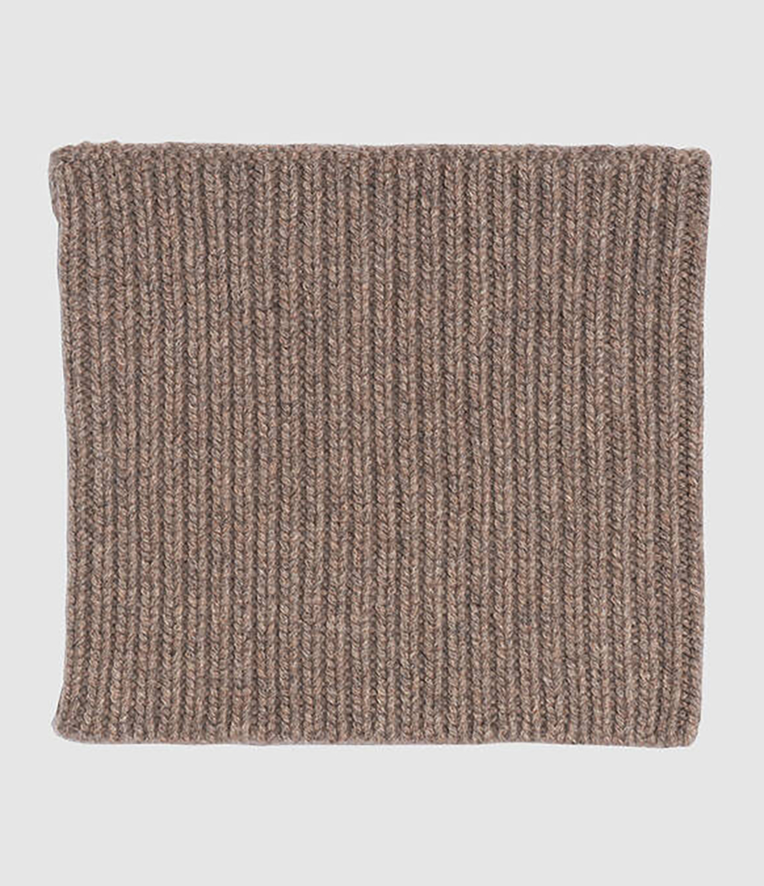 Tour de Cou à Côtes Cachemire Millet, 12 Fils