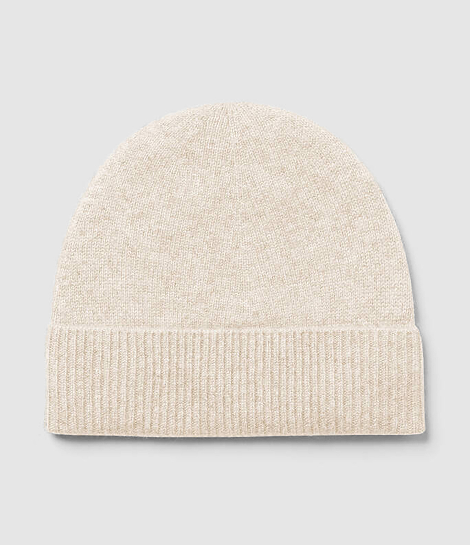 Bonnet Classique Cachemire Avoine