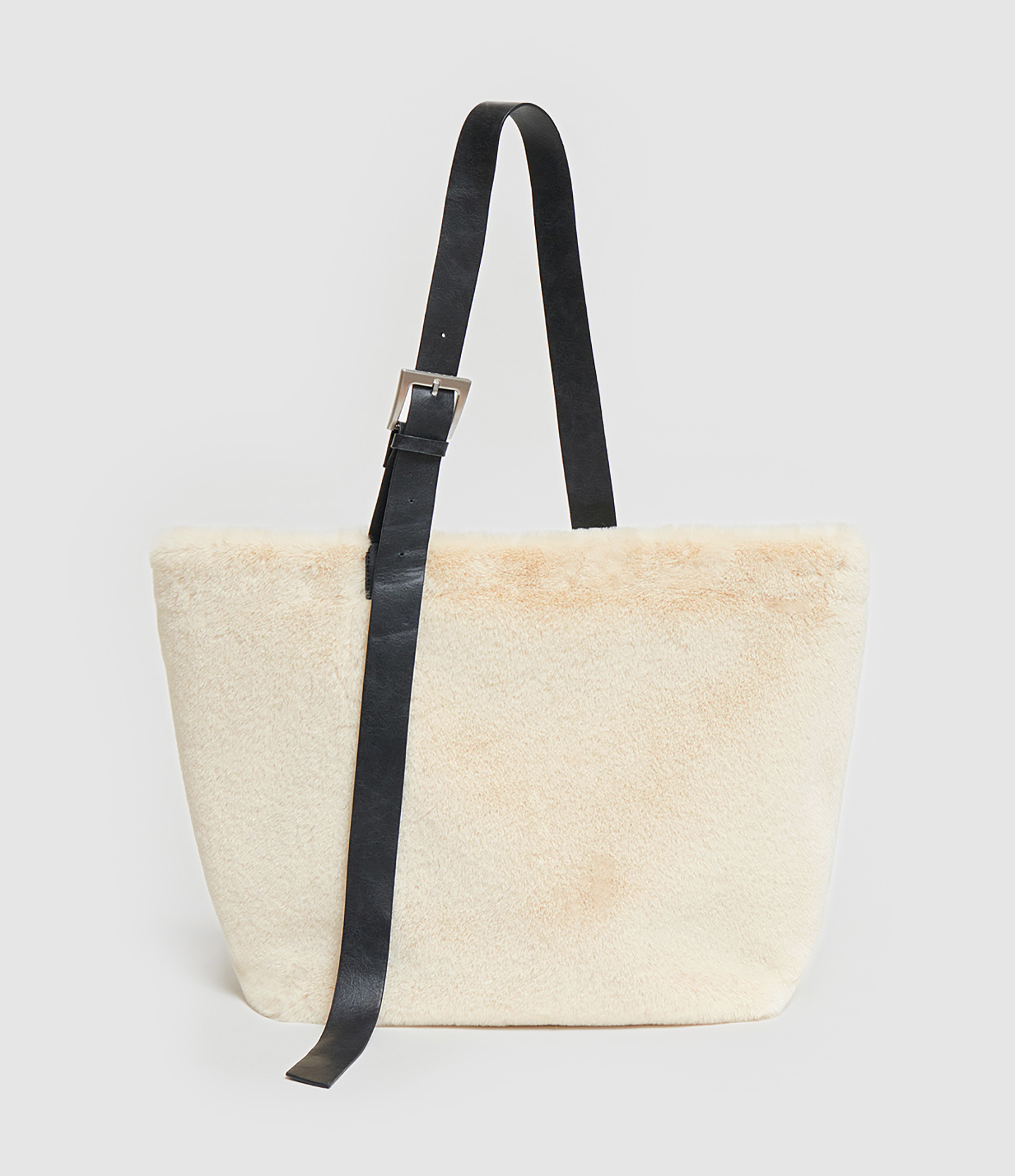 Sac Esti Fausse Fourrure Latte