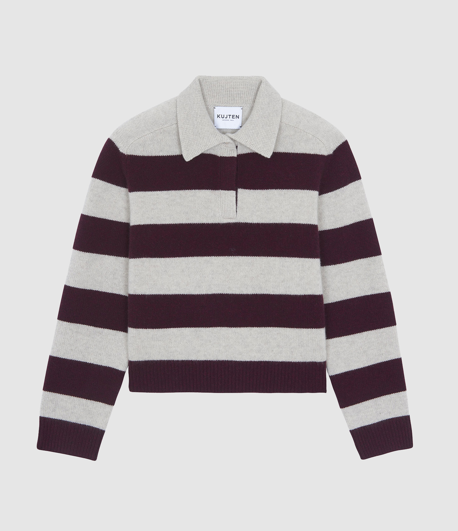 Polo Royce Stripe Bordeaux Av