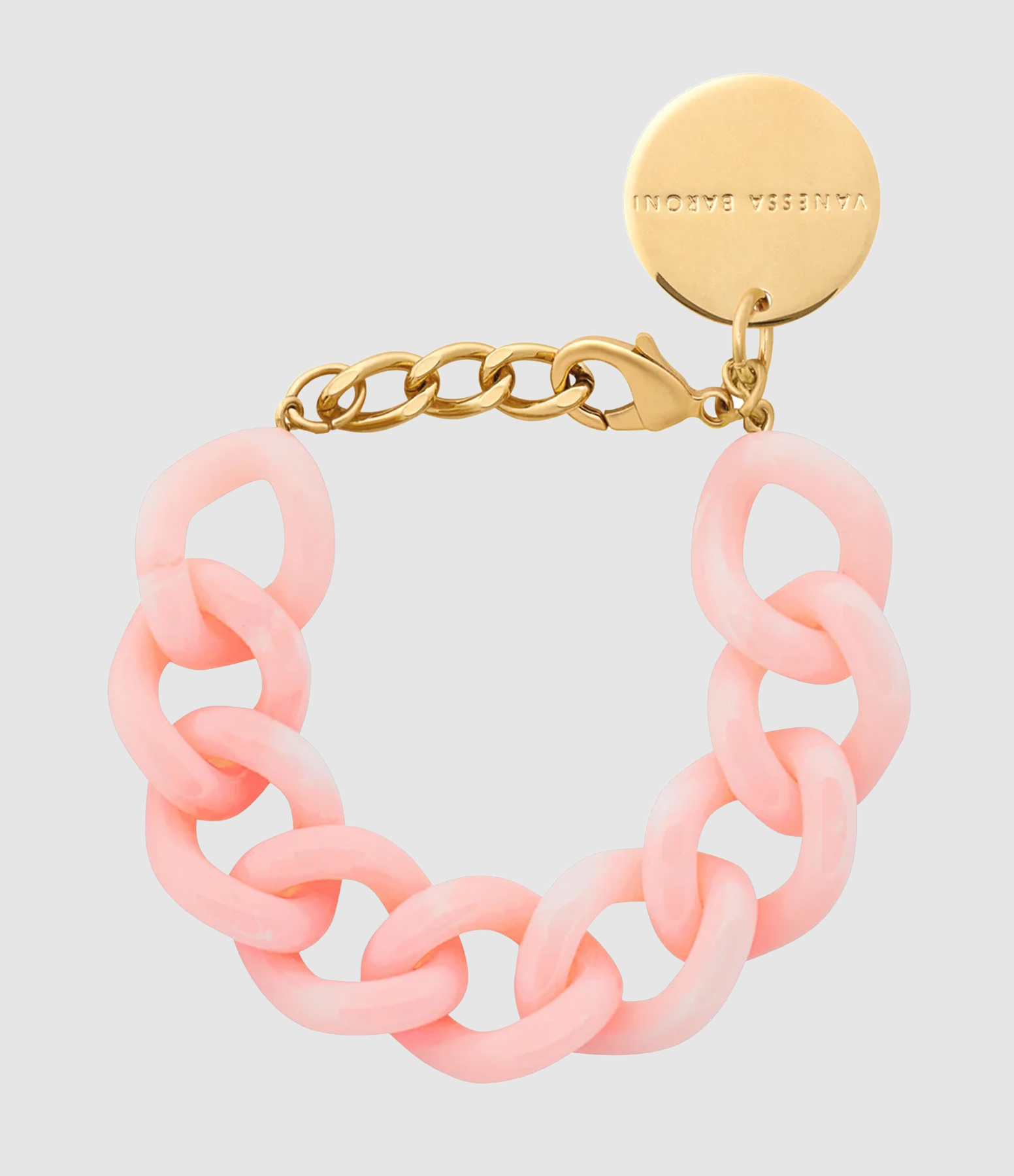 Bracelet Flat Chain Peach Sorbet